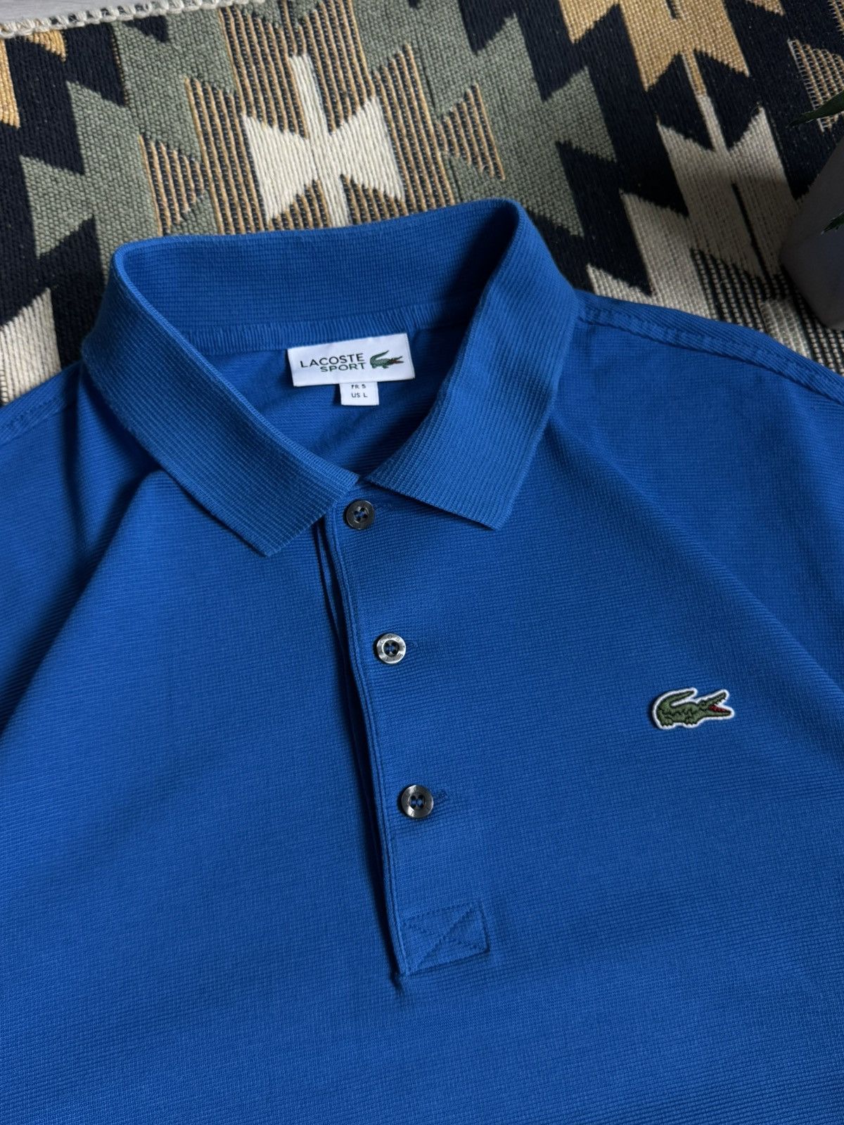 Lacoste Vintage Lacoste Rugby Longsleve Size US L / EU 52-54 / 3 - 6 Thumbnail