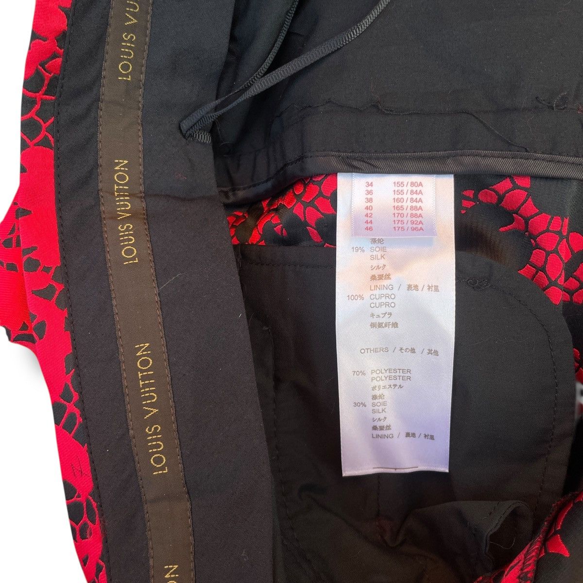 Louis Vuitton VINTAGE Louis Vuitton Jacquard Print Trousers Size 25" / US 0 / IT 36 - 6 Thumbnail