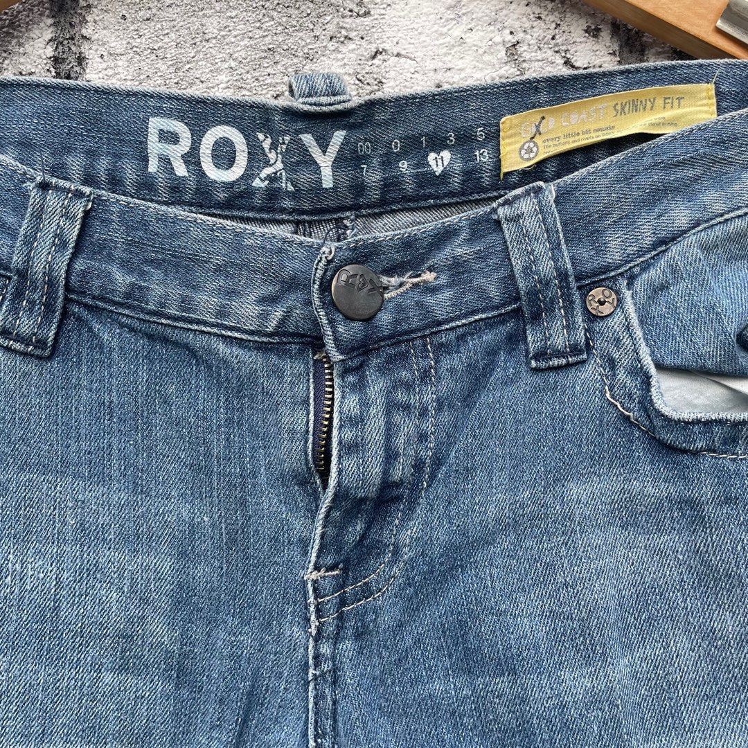 Quiksilver Size 11 Roxy Jeans Denim Waist 34 for Woman Size 34" / US 12 / IT 48 - 3 Thumbnail