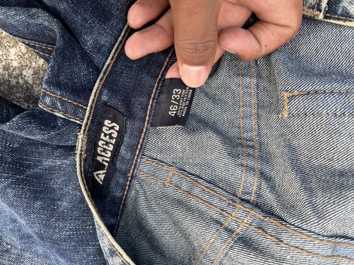 If Six Was Nine × Japanese Brand × Le Grande Bleu (L.G.B.) Baggy Crazy LGB Inspired Denim Size US 38 / EU 54 - 17 Thumbnail