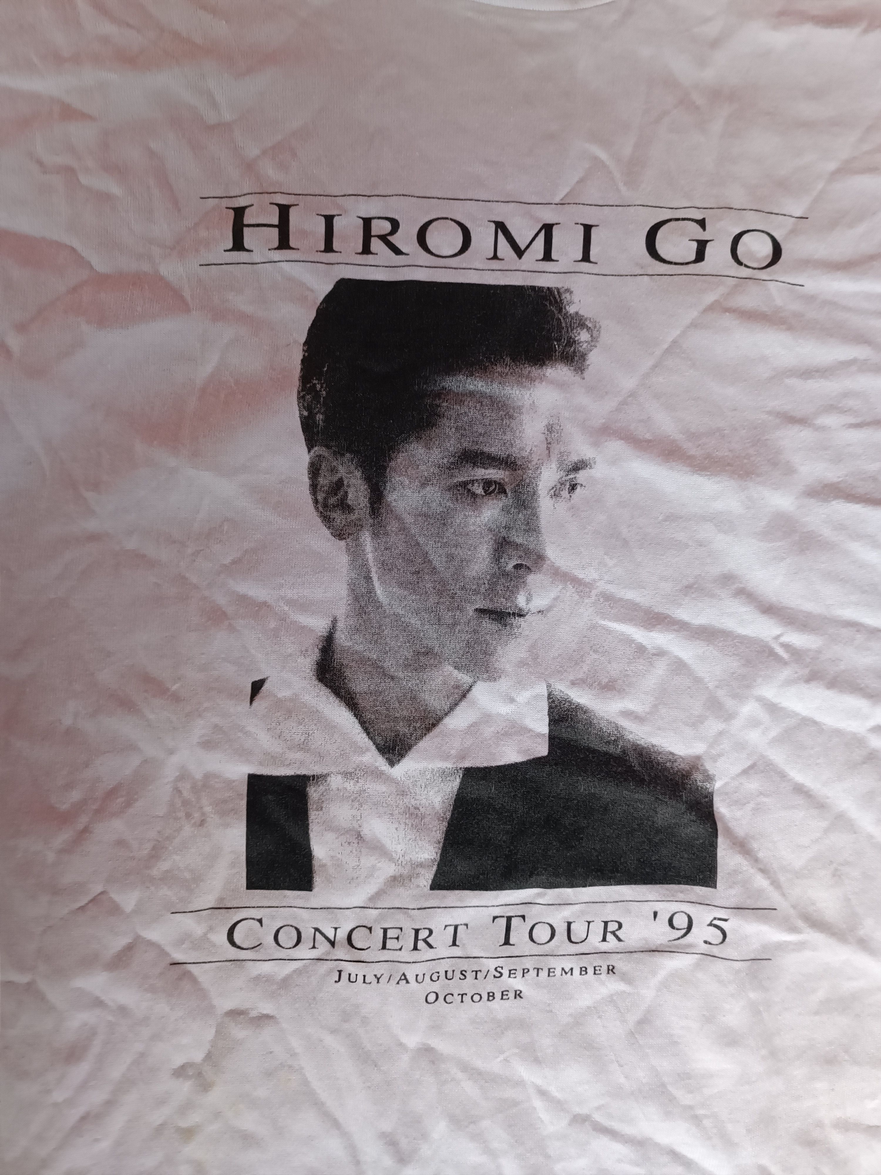 Band Tees × Fruit Of The Loom × Vintage vintage hiromi go concert tour 1995 tee Size US L / EU 52-54 / 3 - 2 Thumbnail
