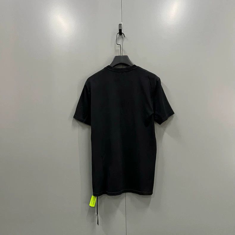 Givenchy Givenchy Black Logo Printed Short Sleeve Size US M / EU 48-50 / 2 - 2 Thumbnail