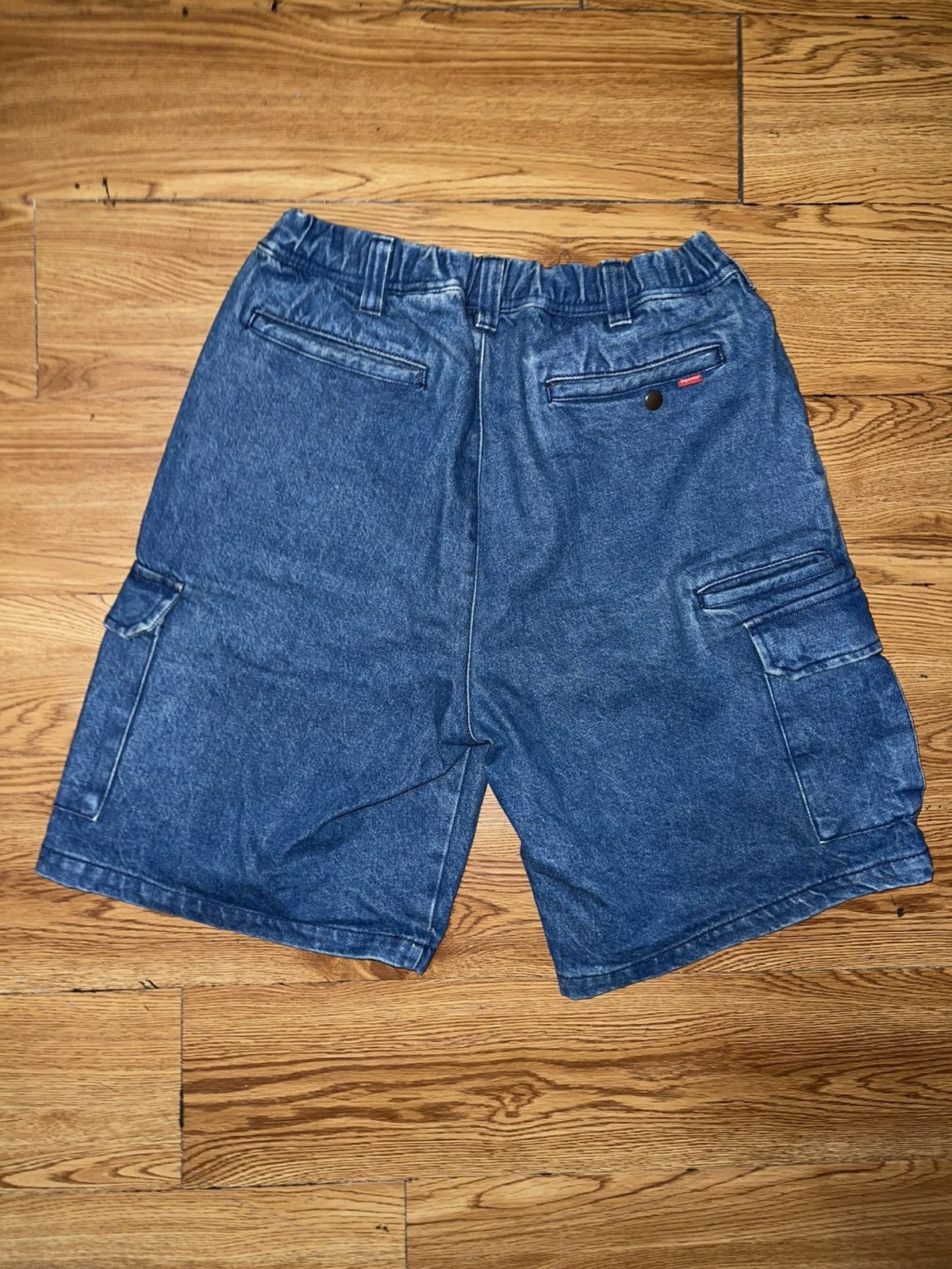 Supreme Supreme Cargo Work Short Denim SS22 Size 32 Size US 32 / EU 48 - 6 Thumbnail