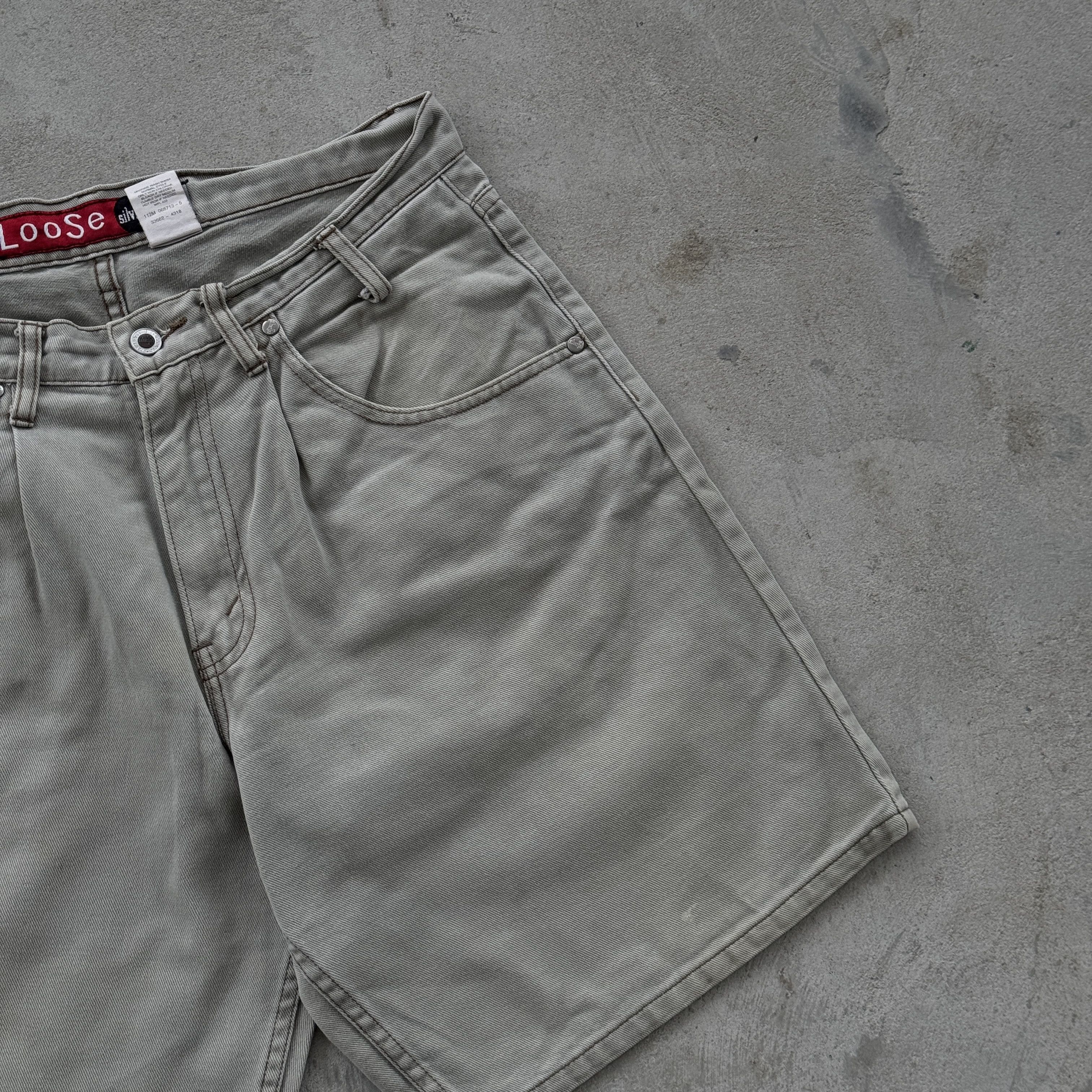 Levi's Vintage Levi's Silver Tab Baggy Denim Shorts Size US 32 / EU 48 - 6 Thumbnail
