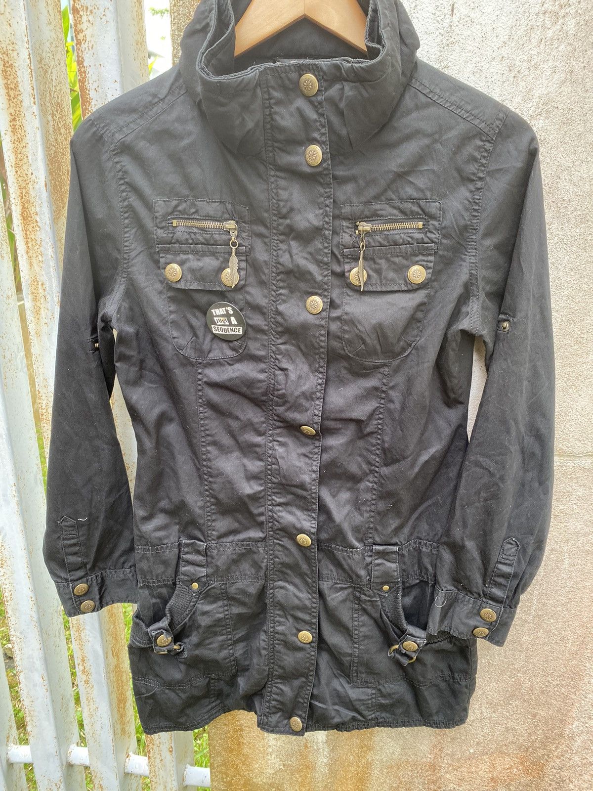 Hysteric Glamour × Japanese Brand × Seditionaries Vintage ☠️ Dosh Punk Jacket LGB tactical design Size US M / EU 48-50 / 2 - 12 Thumbnail