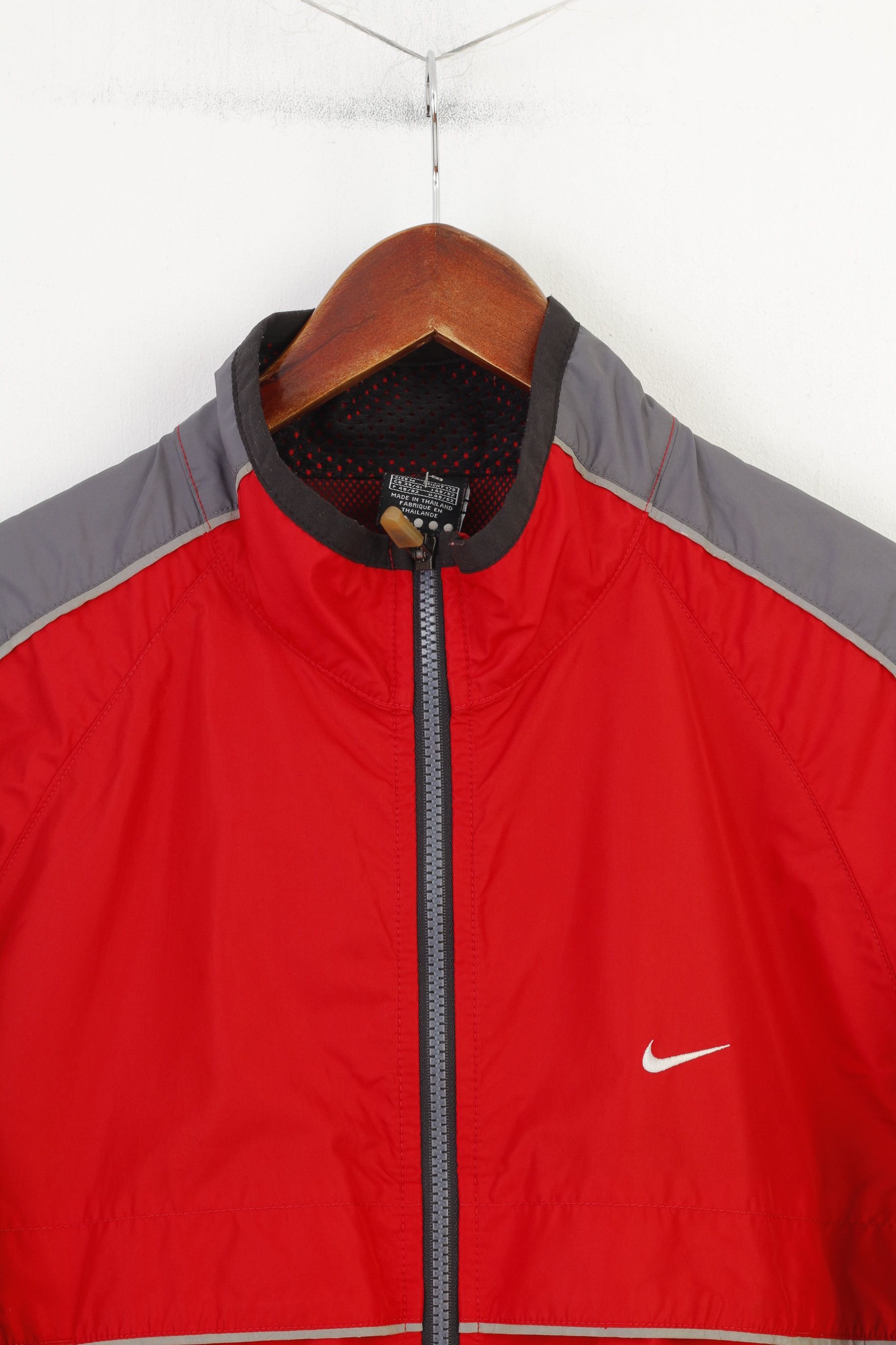 Nike Nike Men M4Jacket Lightweight Vtg Red Oldschool 4421 Size US M / EU 48-50 / 2 - 3 Thumbnail