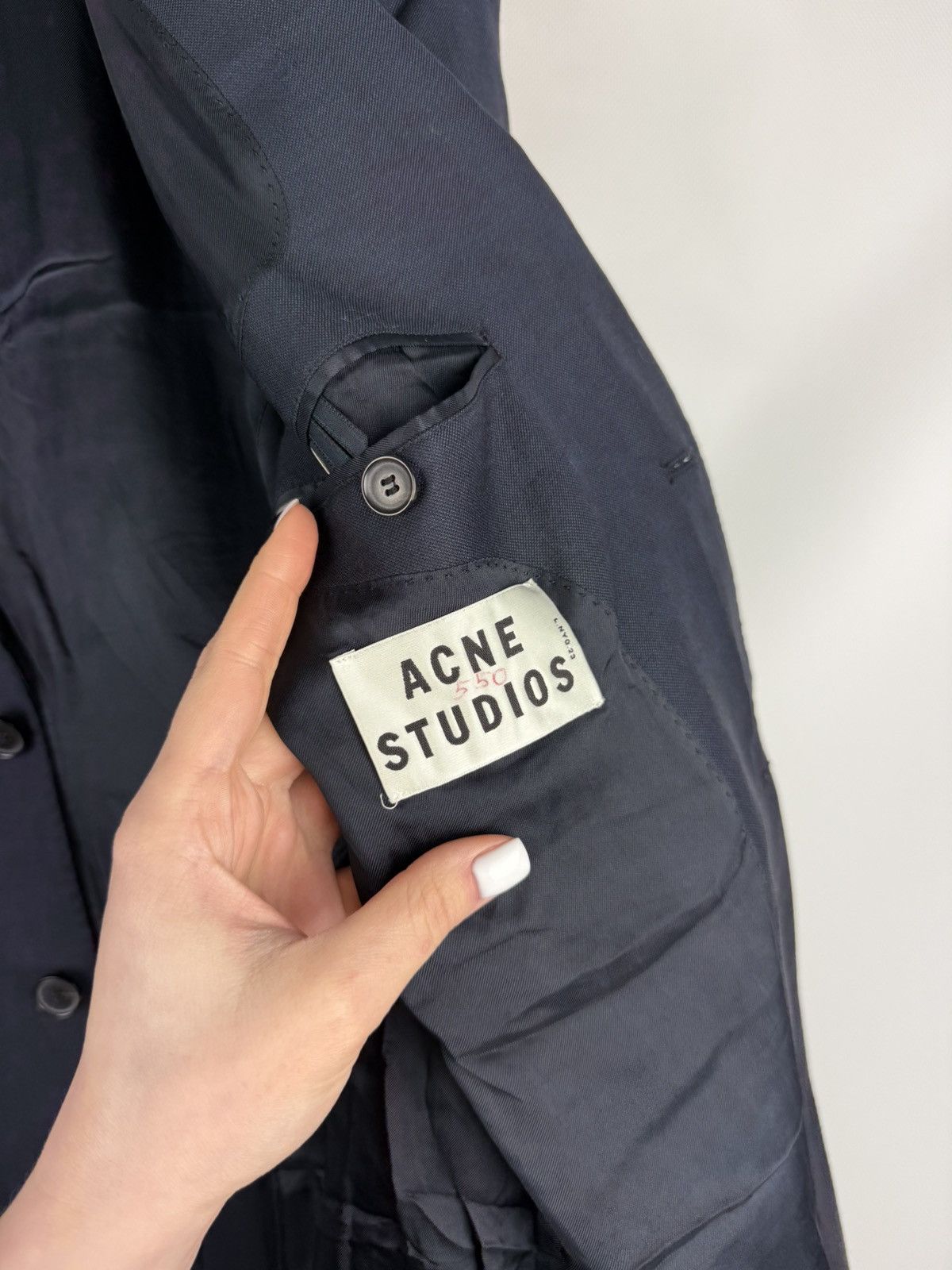 Acne Studios Acne Studios Wall ST Men’s Wool Blazer Jacket Sportcoa Size 36R - 20 Thumbnail
