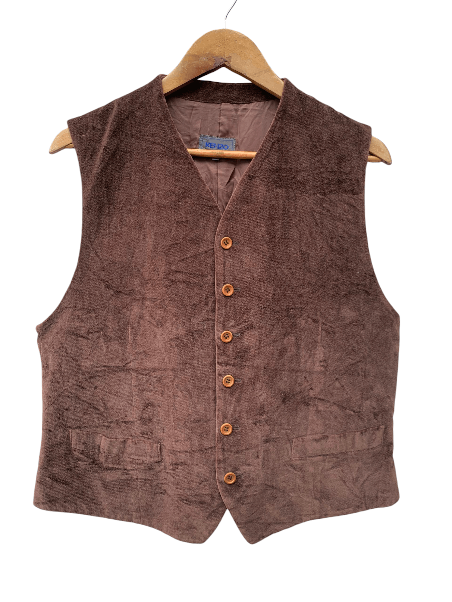 Kenzo Vintage Kenzo Velvet Vest Size 40S - 5 Thumbnail