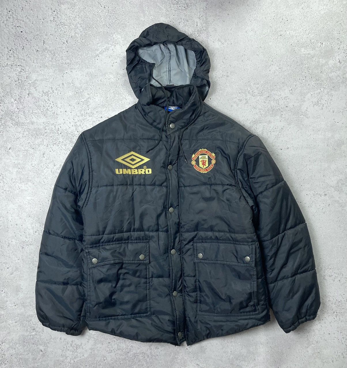 Umbro × Vintage Manchester United umbro jacket puffer 90s vintage