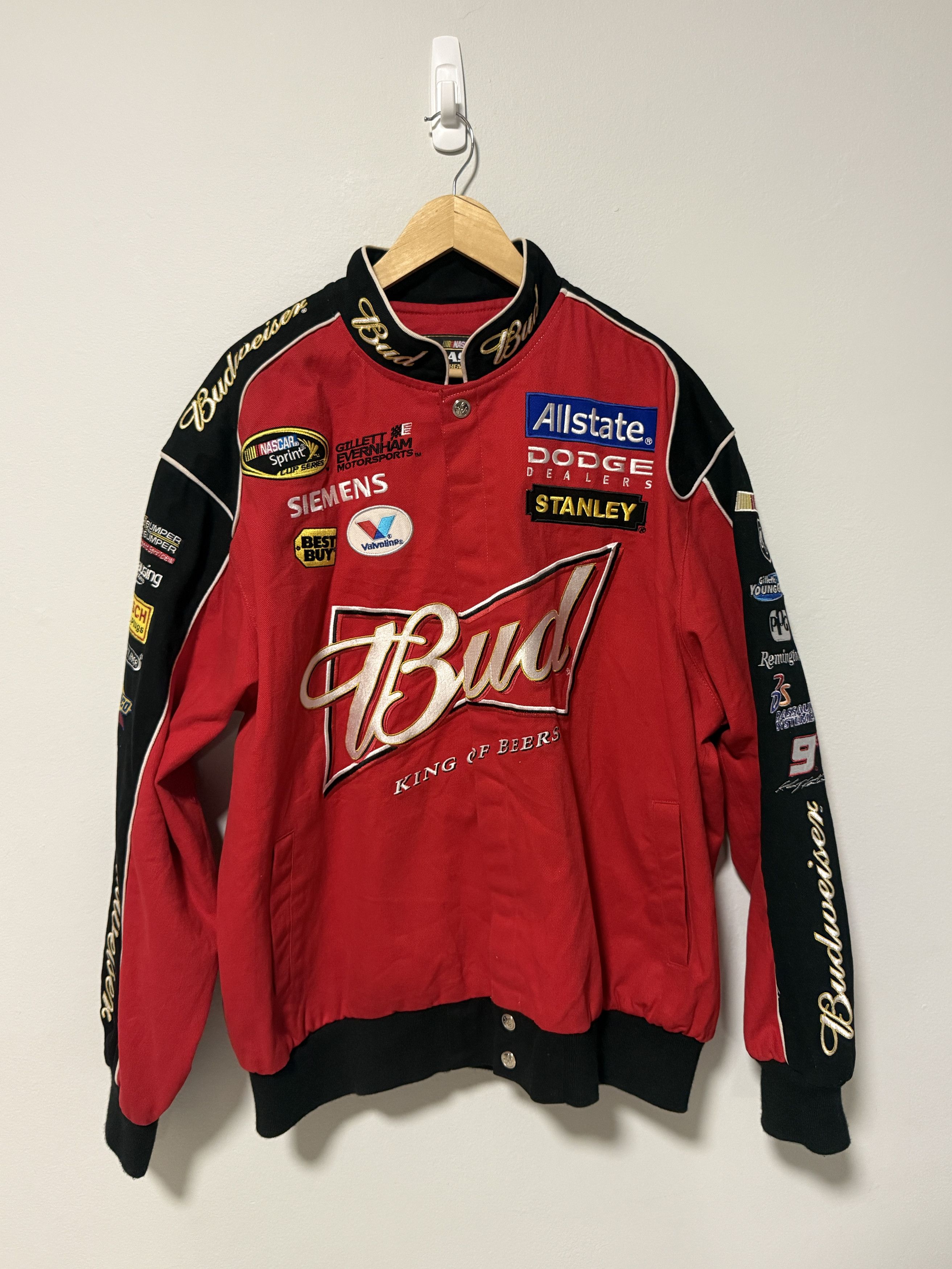 Chase Authentics Vintage Kasey Kahne Budweiser Jacket Chase Authentics XL Size US XL / EU 56 / 4 - 1 Thumbnail