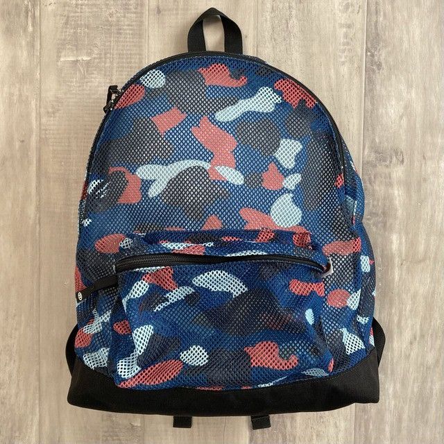 Bape BAPE CAMO Mesh Backpack a bathing ape Bag Size ONE SIZE - 1 Thumbnail