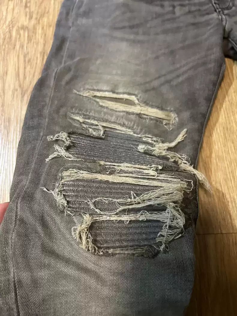 Amiri Amiri 2016 amiri mx1 Grey jeans Jeans-2507 Size US 31 - 3 Thumbnail