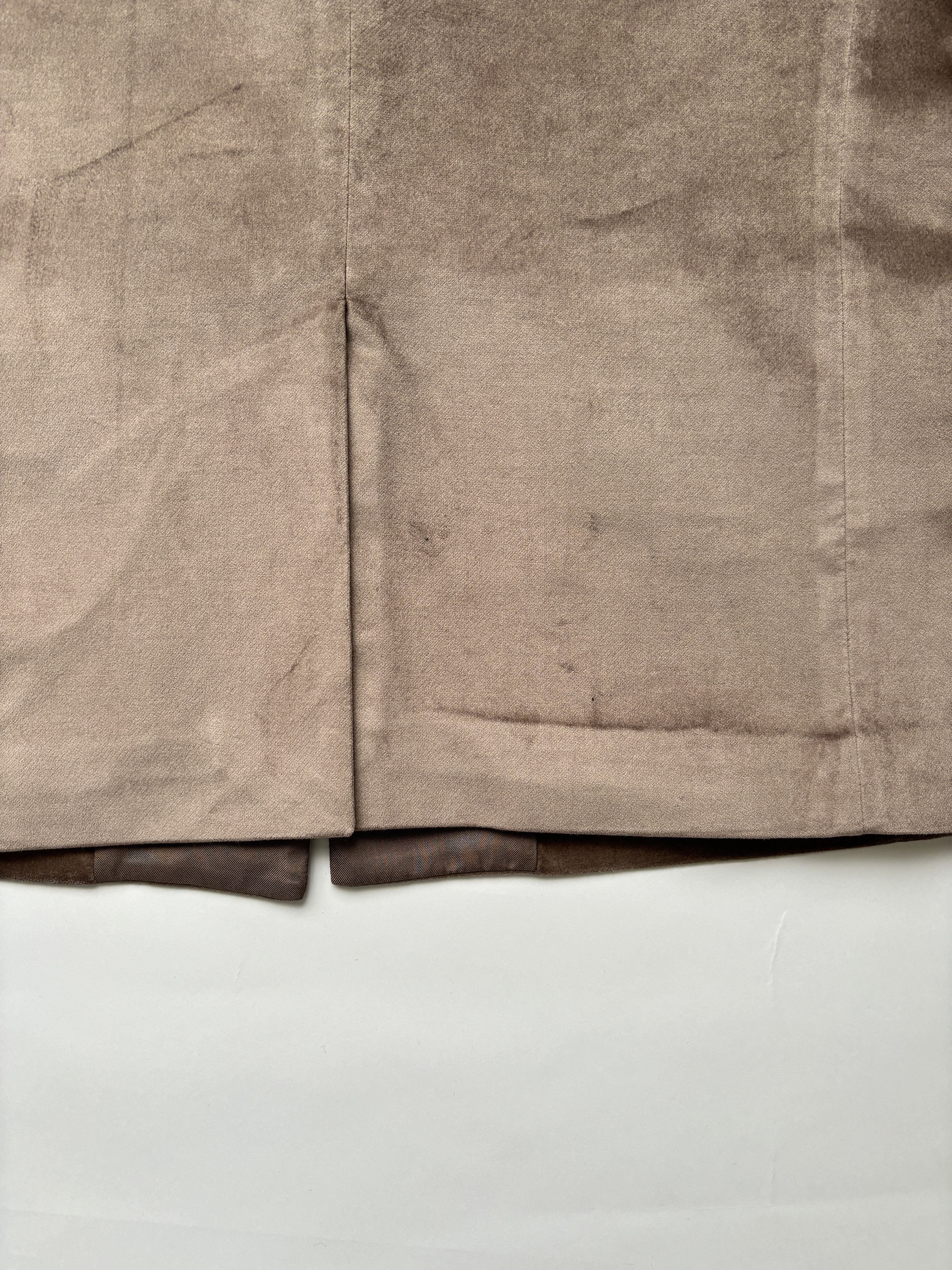 Amiri ⚡️QUICK SALE⚡️Amiri Beige Velvet Silk Lapels Blazer Jacket Size US XL / EU 56 / 4 - 6 Thumbnail