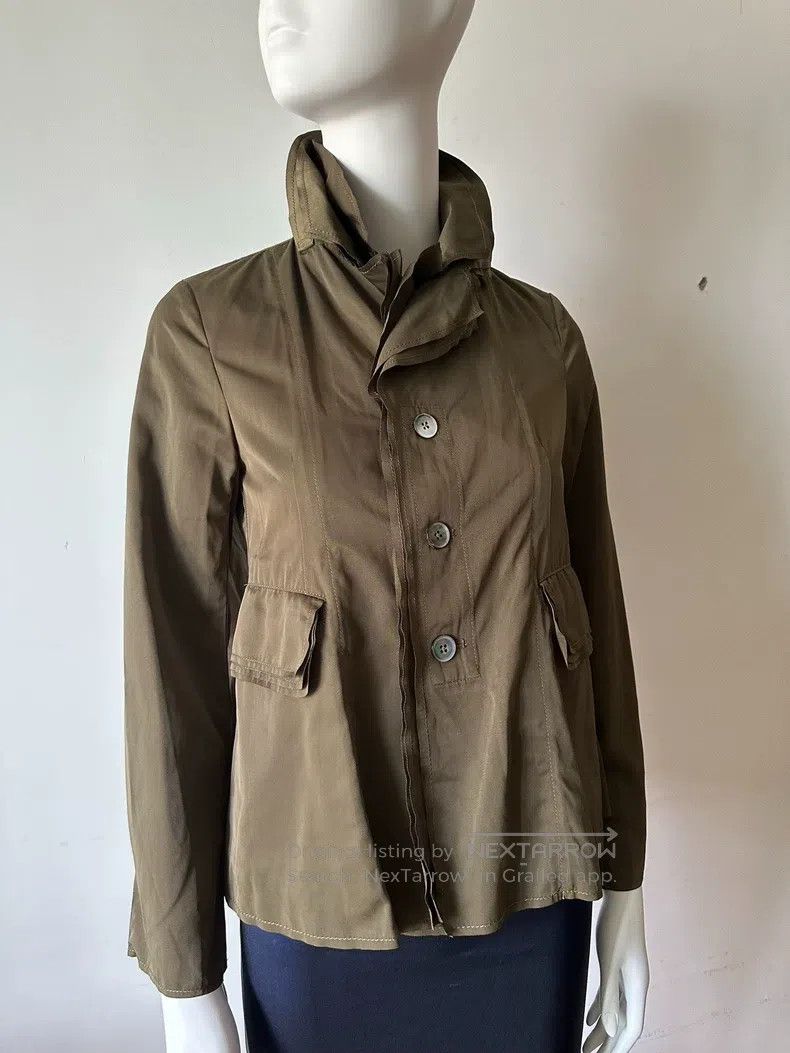 Comme des Garcons Comme Des Garcons Olive green three-layer design windbreak Size S / US 4 / IT 40 - 6 Thumbnail