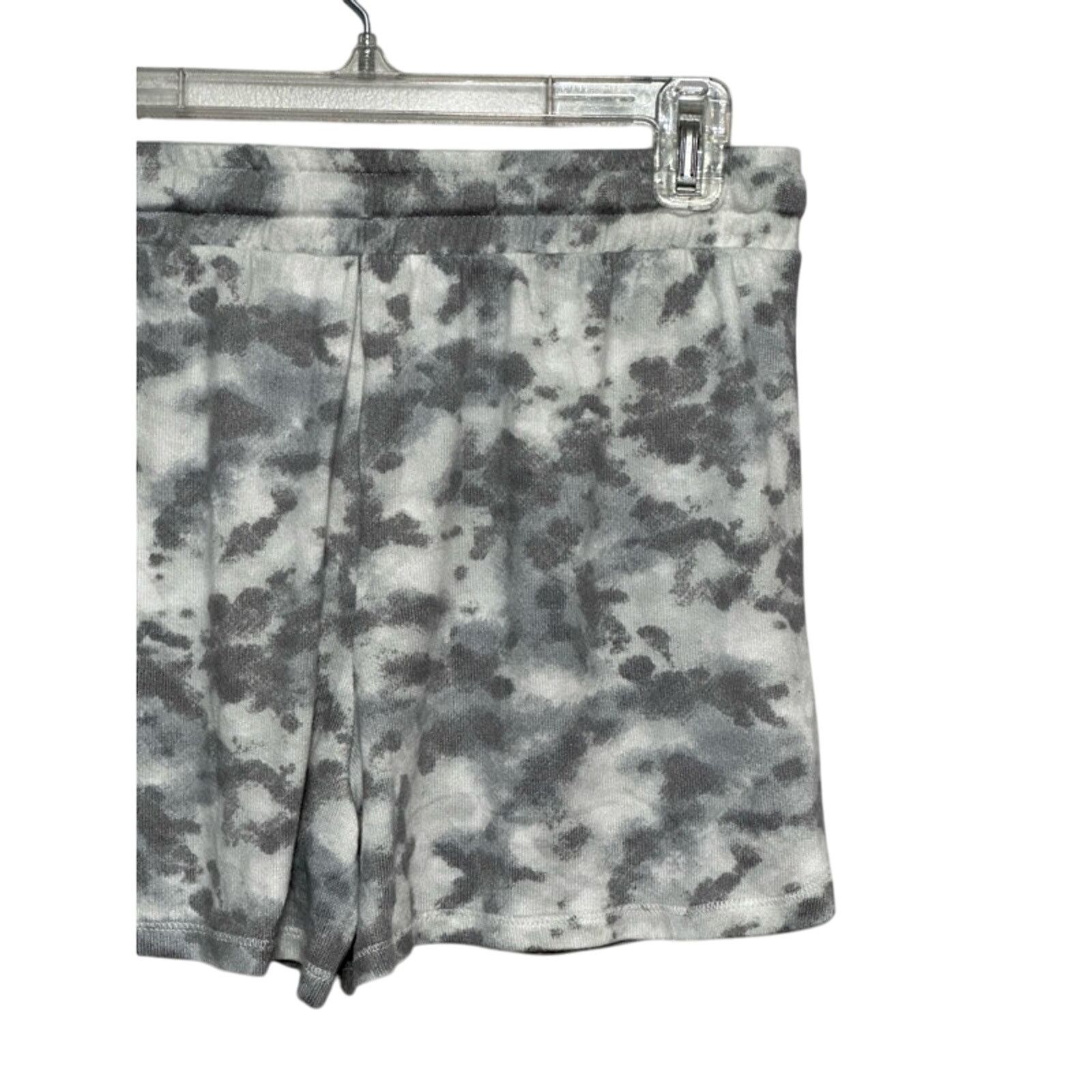 Other Lounge Shorts Tie Dye Soft High Rise Knit Gray M NWOT Size 32" / US 10 / IT 46 - 5 Thumbnail