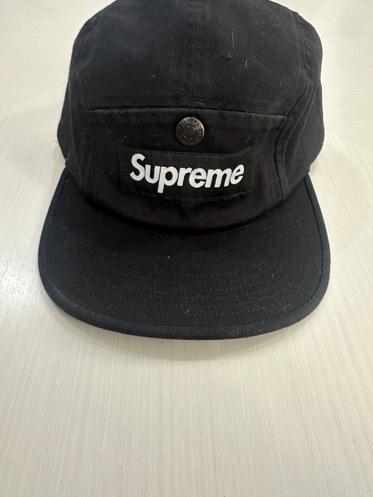 Supreme Snap Button Pocket Camp Cap | Grailed