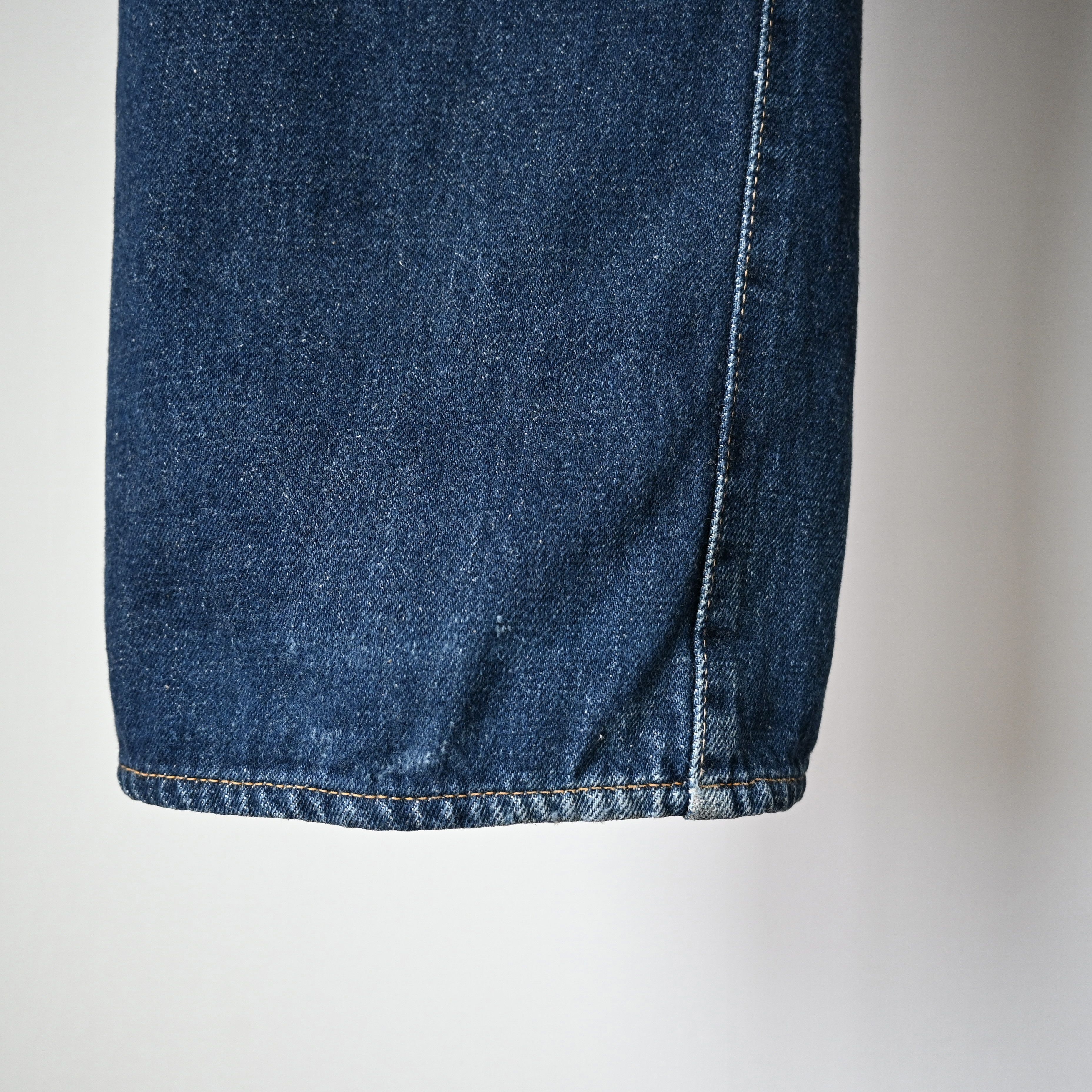 45rpm VTG 1990s 45rpm selvedged indigo denim jeans, made in Japan Size US 32 / EU 48 - 7 Thumbnail