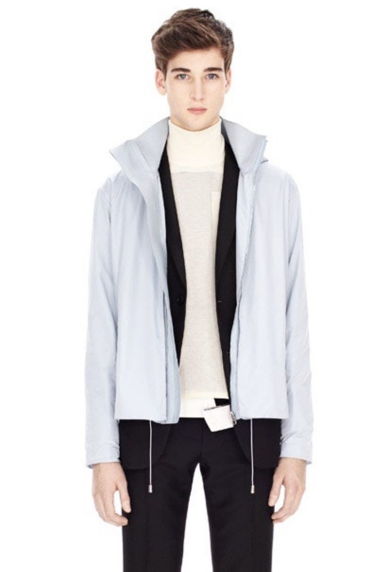 Balenciaga Balenciaga Paris SS12 Pale Blue Windbreaker Size US M / EU 48-50 / 2 - 2 Thumbnail
