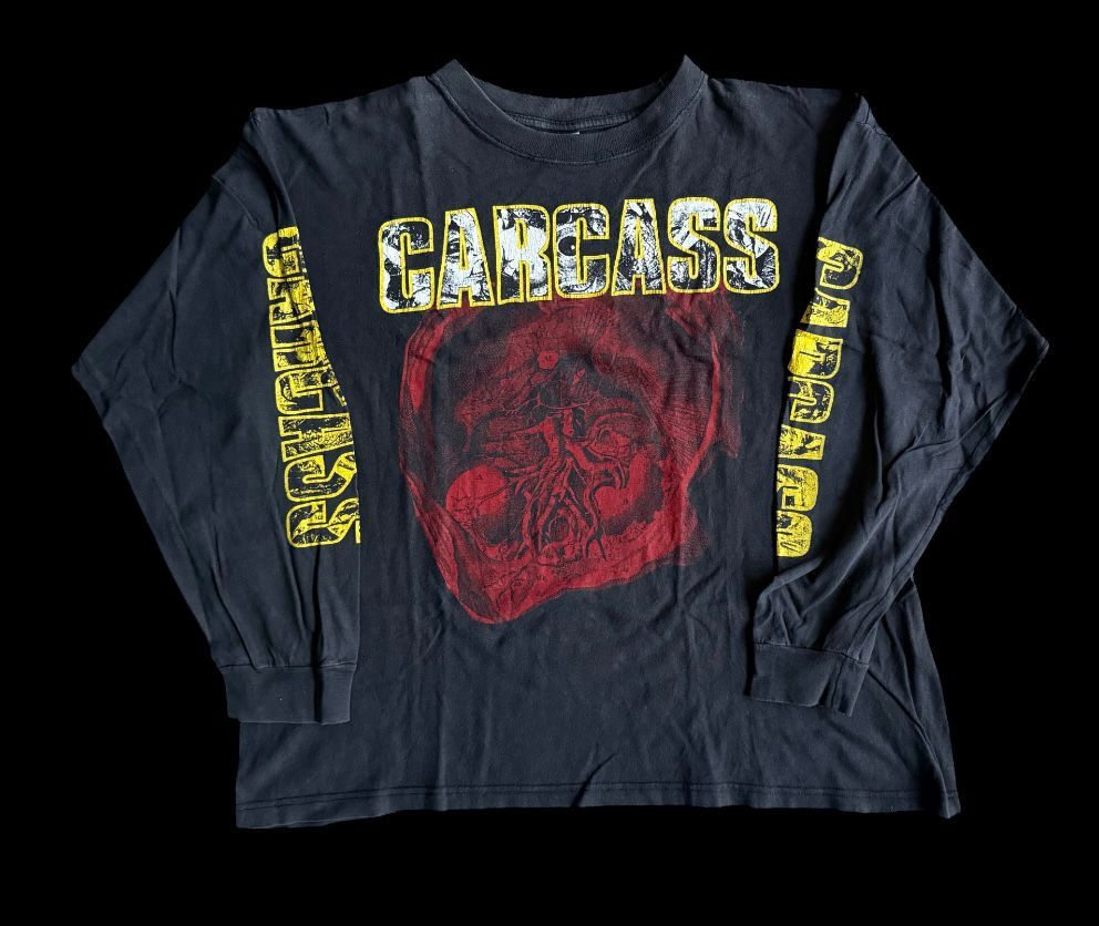Vintage Vintage Carcass Longsleeve – Definition Backprint Size US XL / EU 56 / 4 - 1 Thumbnail
