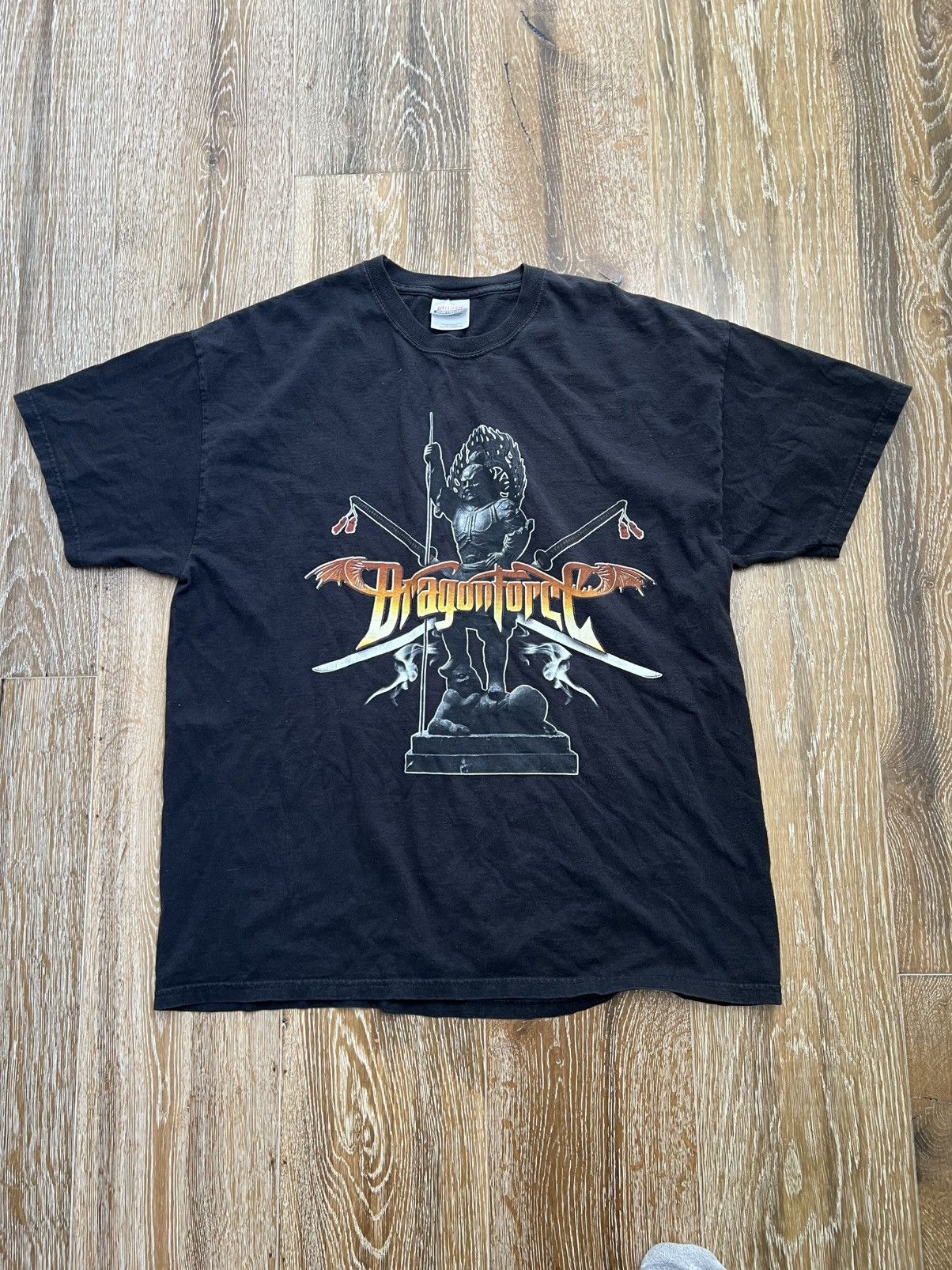 Vintage Vintage 2007 Dragonforce band tour tee Size US XL / EU 56 / 4 - 1 Thumbnail