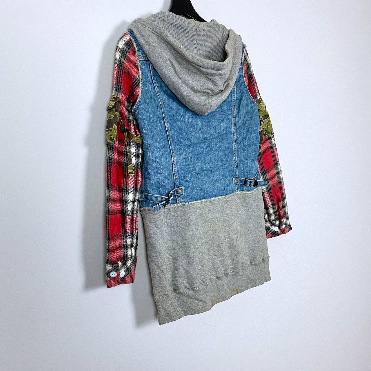 Number (N)ine 2005AW "THE HIGH STREETS" HYBRID DOCKING JACKET Size US XS / EU 42 / 0 - 5 Thumbnail