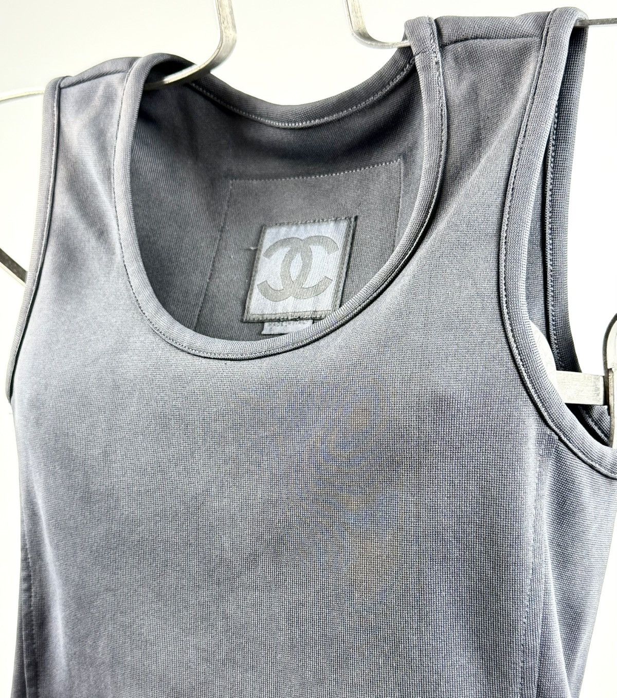 Chanel Chanel - Karl Lagerfeld - SS/01 - CC - Sports - Tank top Size XXS / US 00 / IT 34 - 7 Thumbnail