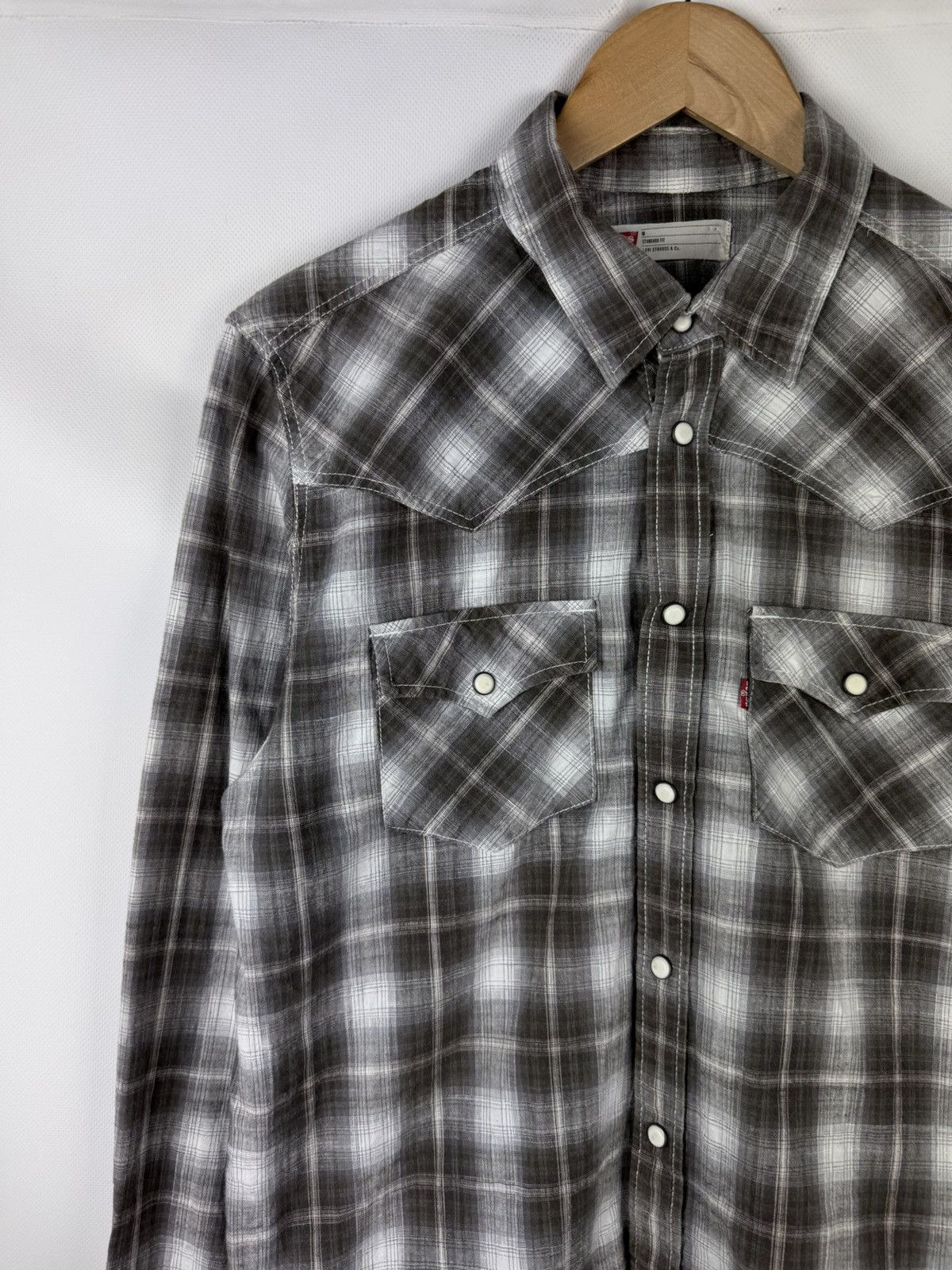 Levi's Levis Vintage Checked Western Long Sleeve Button Up Shirt Size US M / EU 48-50 / 2 - 4 Thumbnail