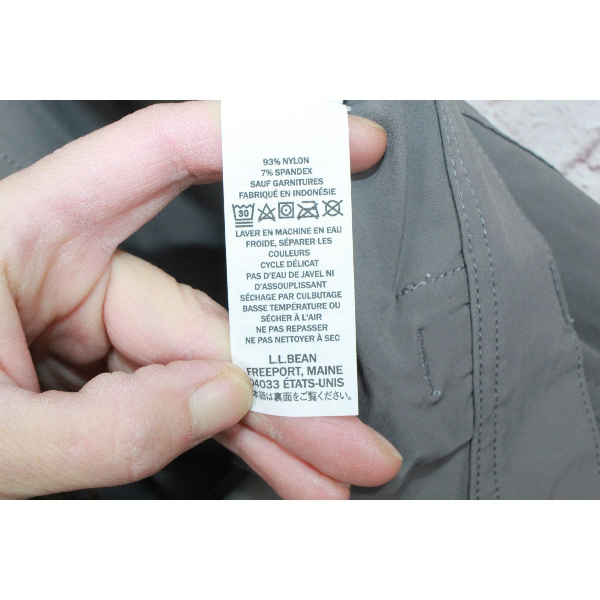L.L. Bean LL Bean Men's No Fly Zone Zip Off Pants Gray Size US 38 / EU 54 - 11 Thumbnail