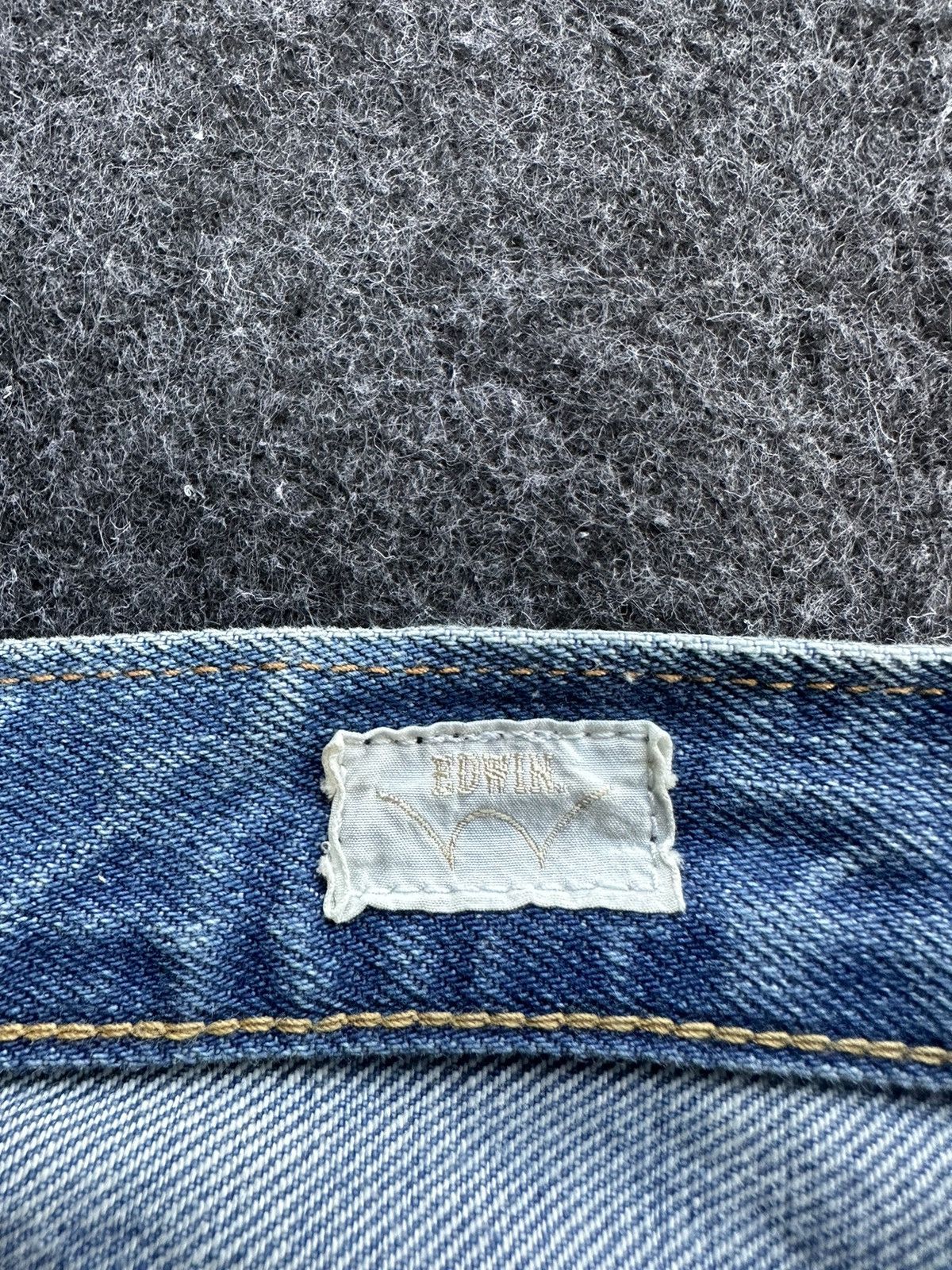 Edwin × Hysteric Glamour × Vintage Vintage Edwin 544 Selvedge Washed Blue Denim D474 Size US 32 / EU 48 - 14 Thumbnail