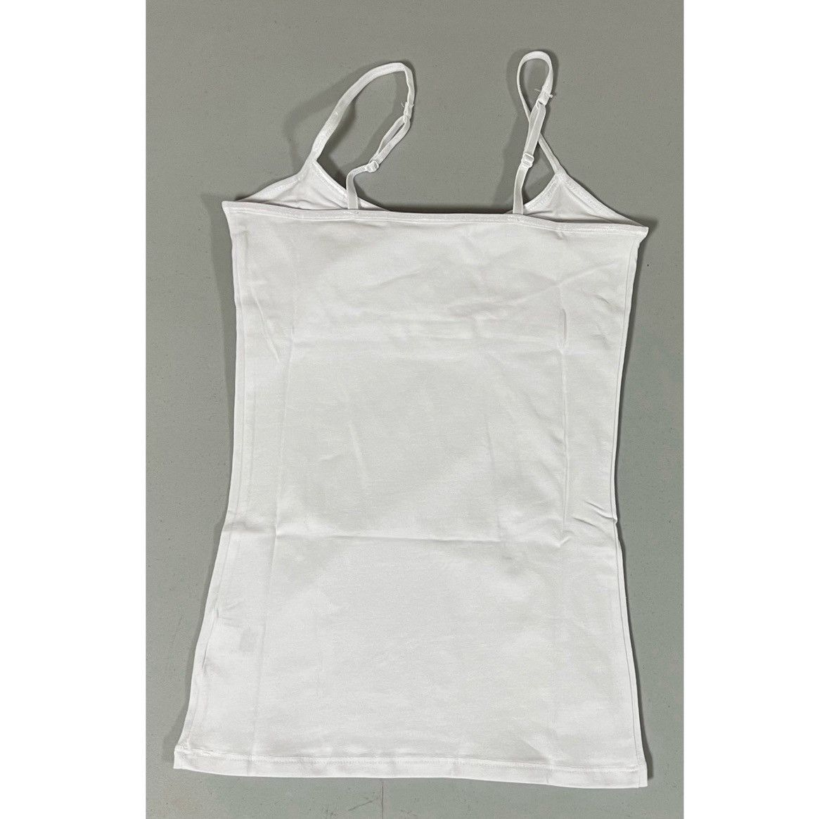 Sonoma SO White Shelf-Bra Cami Camisole Tank Top Shirt Size XS 🤍 Size XS / US 0-2 / IT 36-38 - 4 Thumbnail