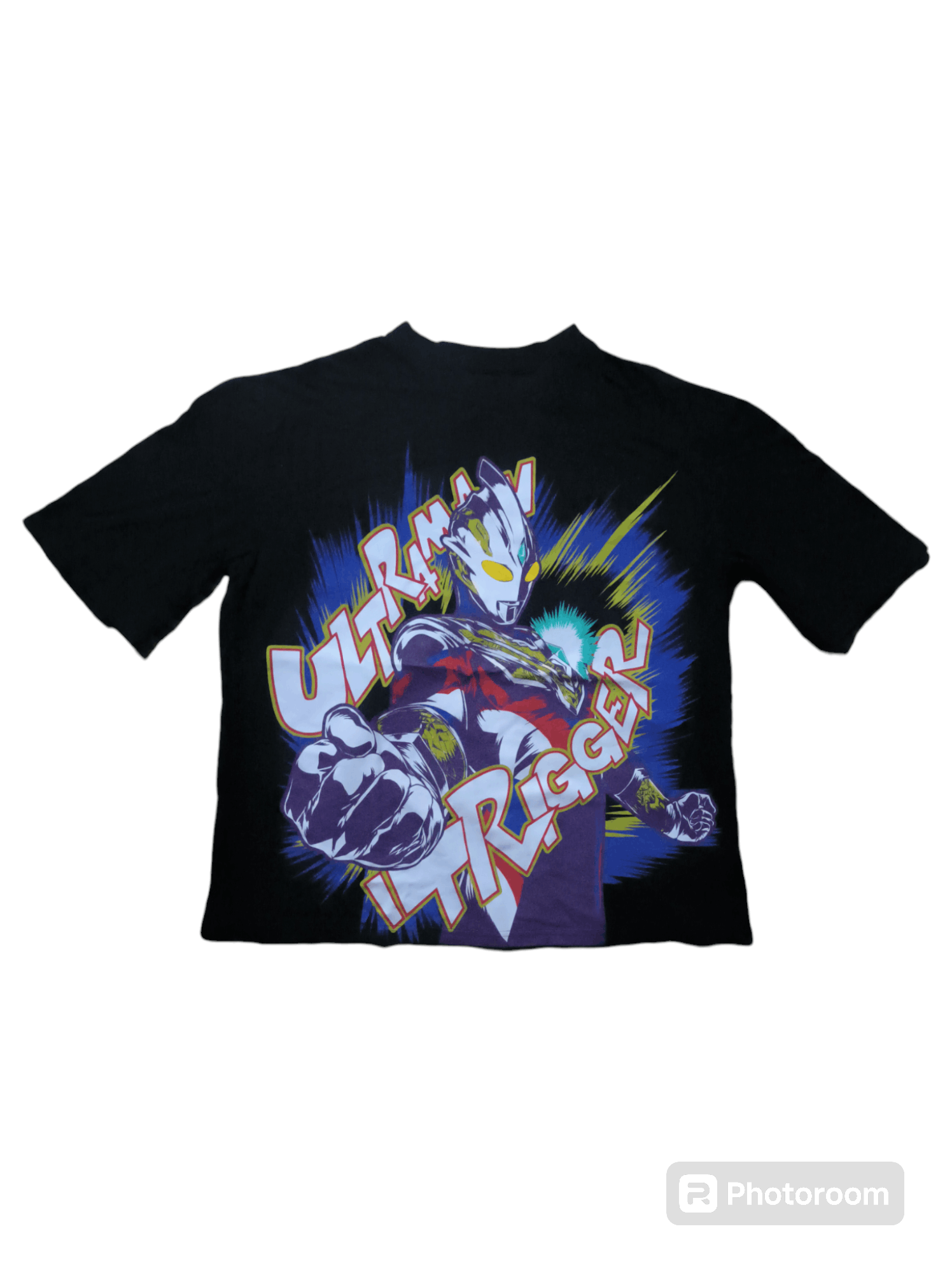 Anime × Cartoon Network × Japanese Brand VERY RARE Official Ultraman Trigger Big Print Size US XL / EU 56 / 4 - 1 Thumbnail