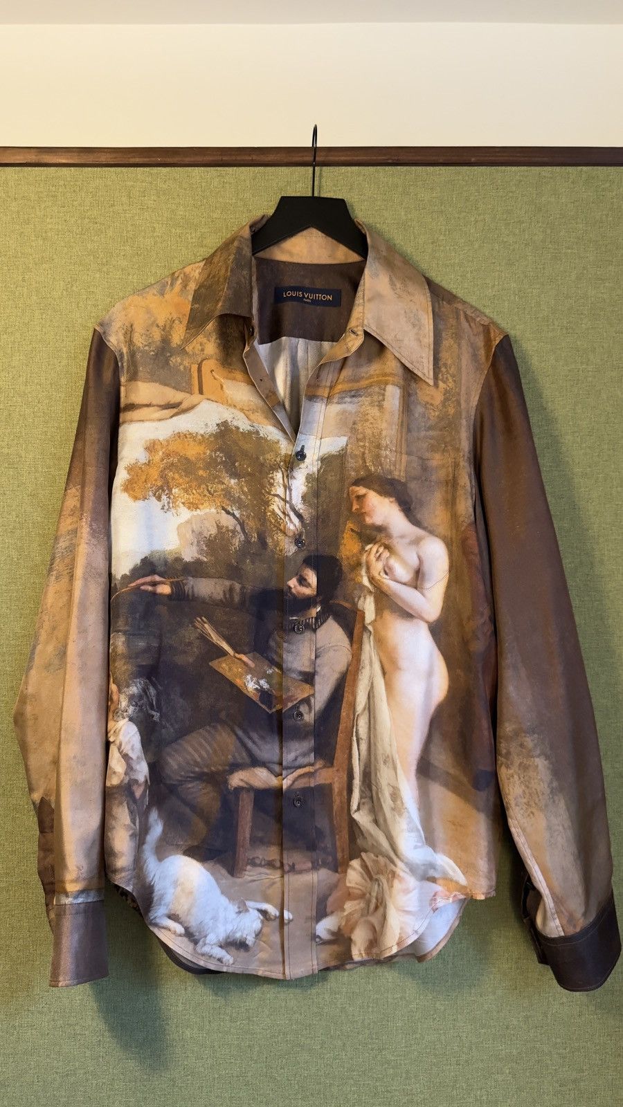 Louis Vuitton Louis Vuitton Courbet painter button up Virgil Abloh Size US S / EU 44-46 / 1 - 1 Thumbnail