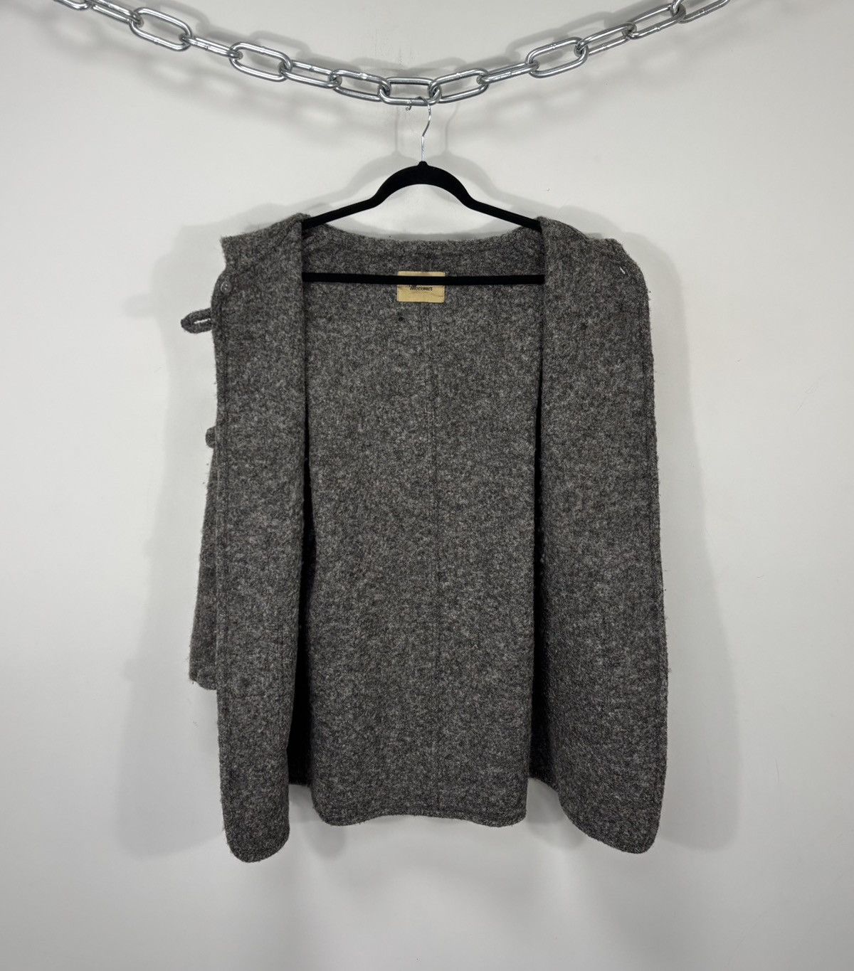 Other Moessmer Tiroler Loden Women’s Grey Wool Blend Duffle Coat Size S / US 4 / IT 40 - 3 Thumbnail