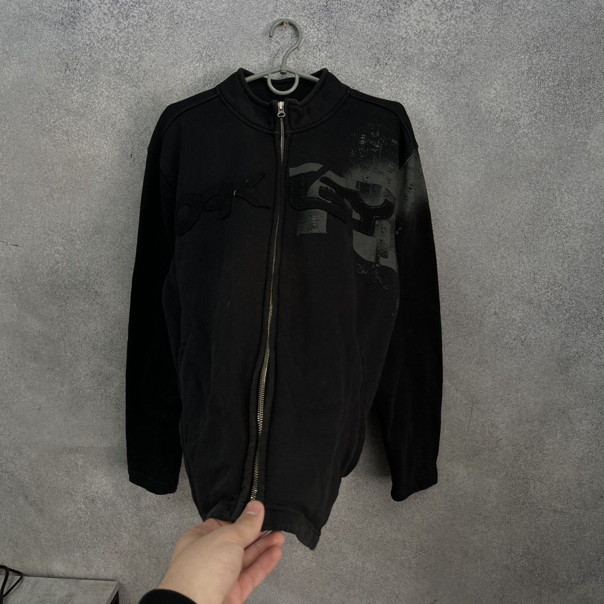 Oakley Vintage Oakley Zip Hoodie Big Logo Size US L / EU 52-54 / 3 - 7 Thumbnail