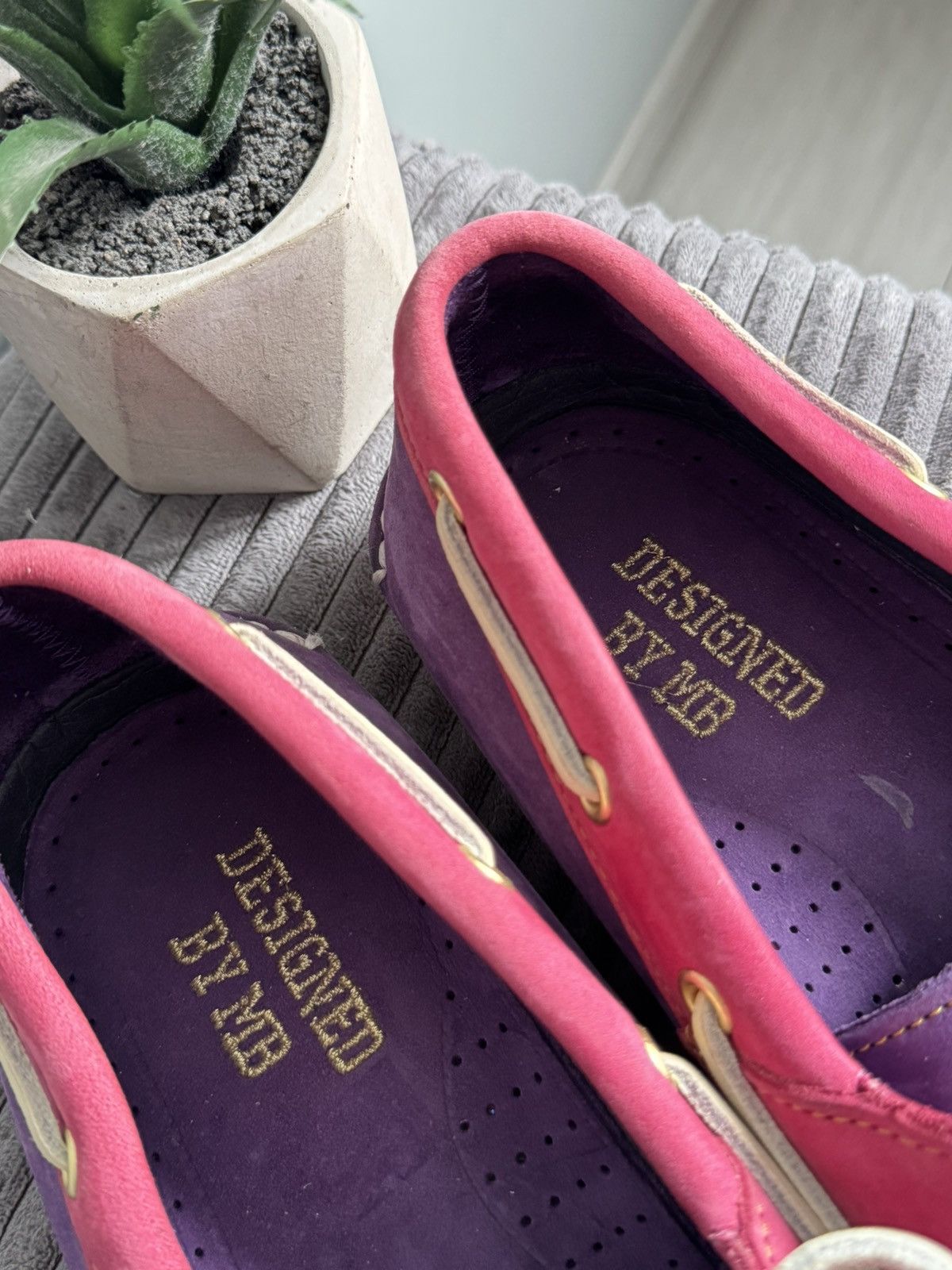 Timberland Vintage Timberland Purple/Pink Loafers Size US 10 / EU 43 - 11 Thumbnail