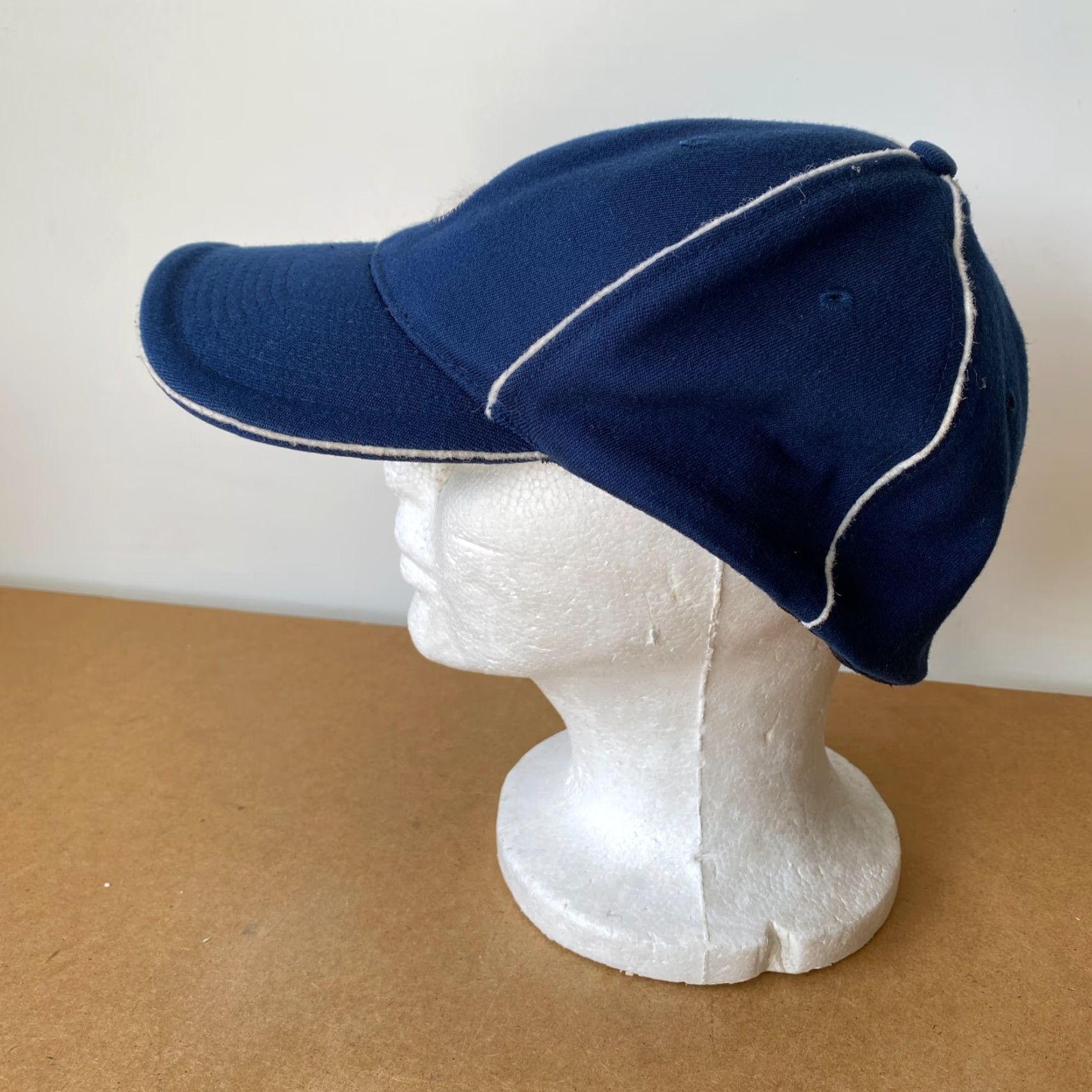 Nike VINTAGE Nike Baseball Cap Hat One Size Blue 90s y2k USA Nike Unisex Adults Felt LightWeight Casual Mens Womens Boys Girls Size ONE SIZE - 5 Thumbnail