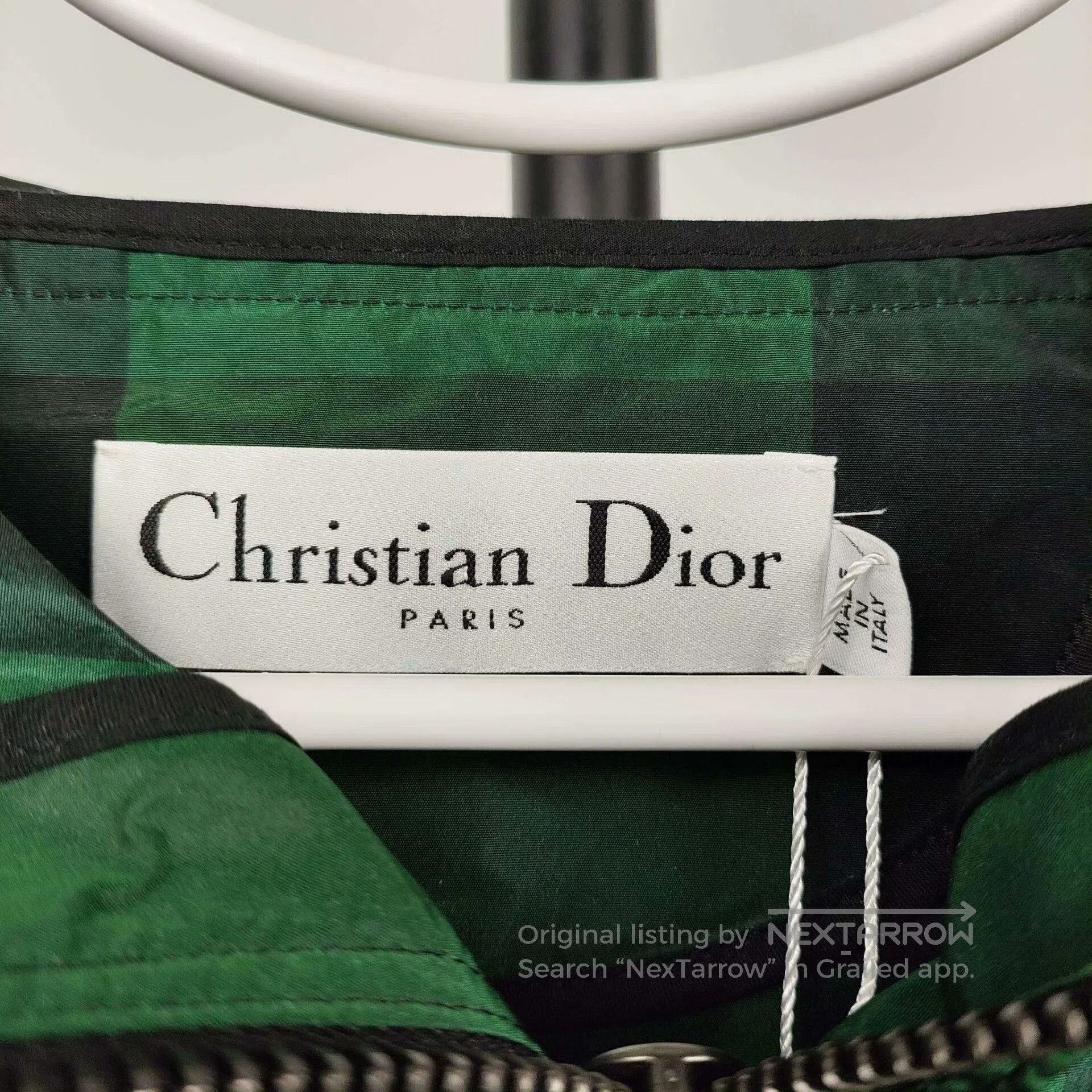 Dior Dior Green Black Check Jacket XS. Size XS / US 0-2 / IT 36-38 - 6 Thumbnail