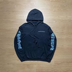 Chrome Hearts Hoodie Blue | Grailed