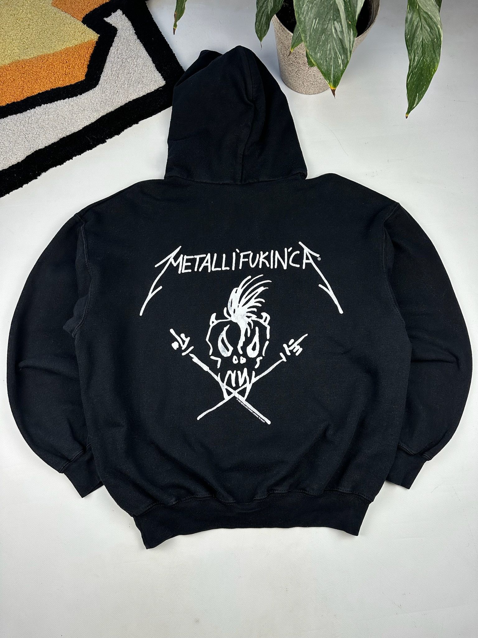 Band Tees Metallica Hoodie Vintage Size US L / EU 52-54 / 3 - 1 Thumbnail