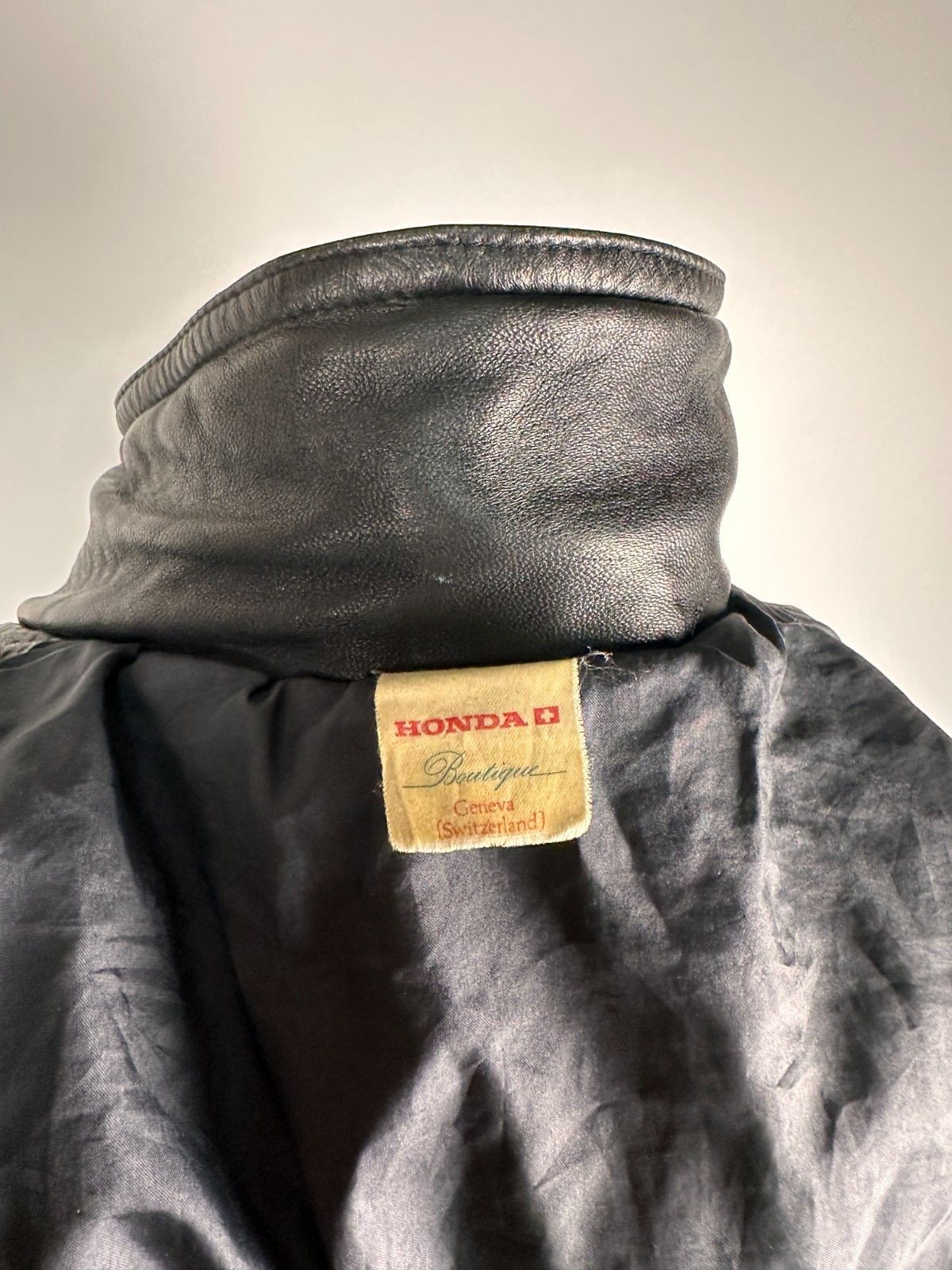 Honda Honda Boutique Geneva 80's Vintage Leather Jacket Size S Size US S / EU 44-46 / 1 - 11 Thumbnail