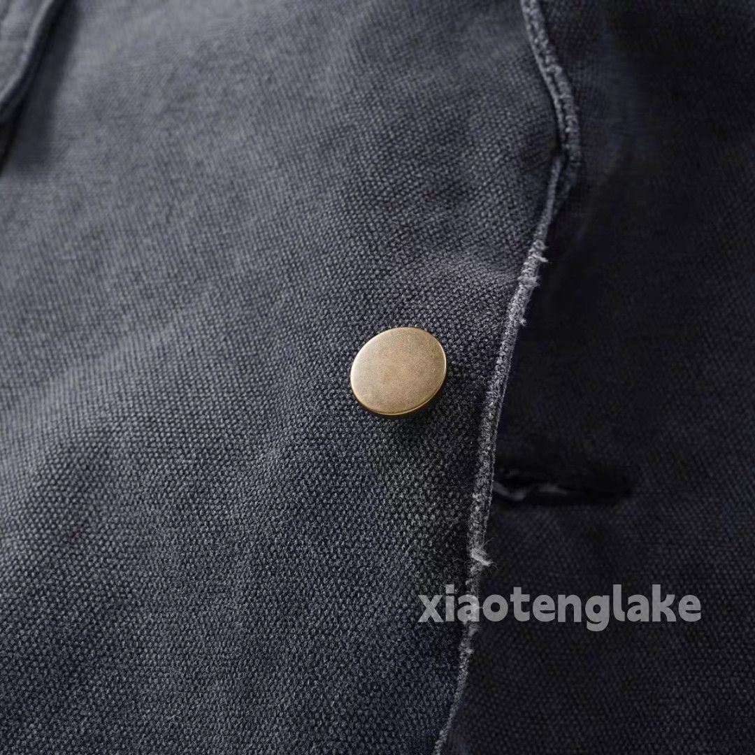Vintage Unisex utility loose carpenter cargo work jacket Size US XL / EU 56 / 4 - 4 Thumbnail
