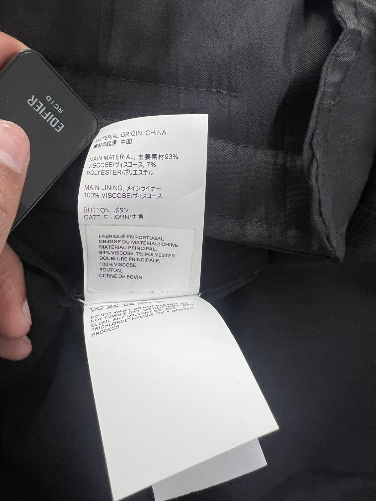 Our Legacy Our Legacy Sharp DB Blazer Size 48R - 6 Thumbnail
