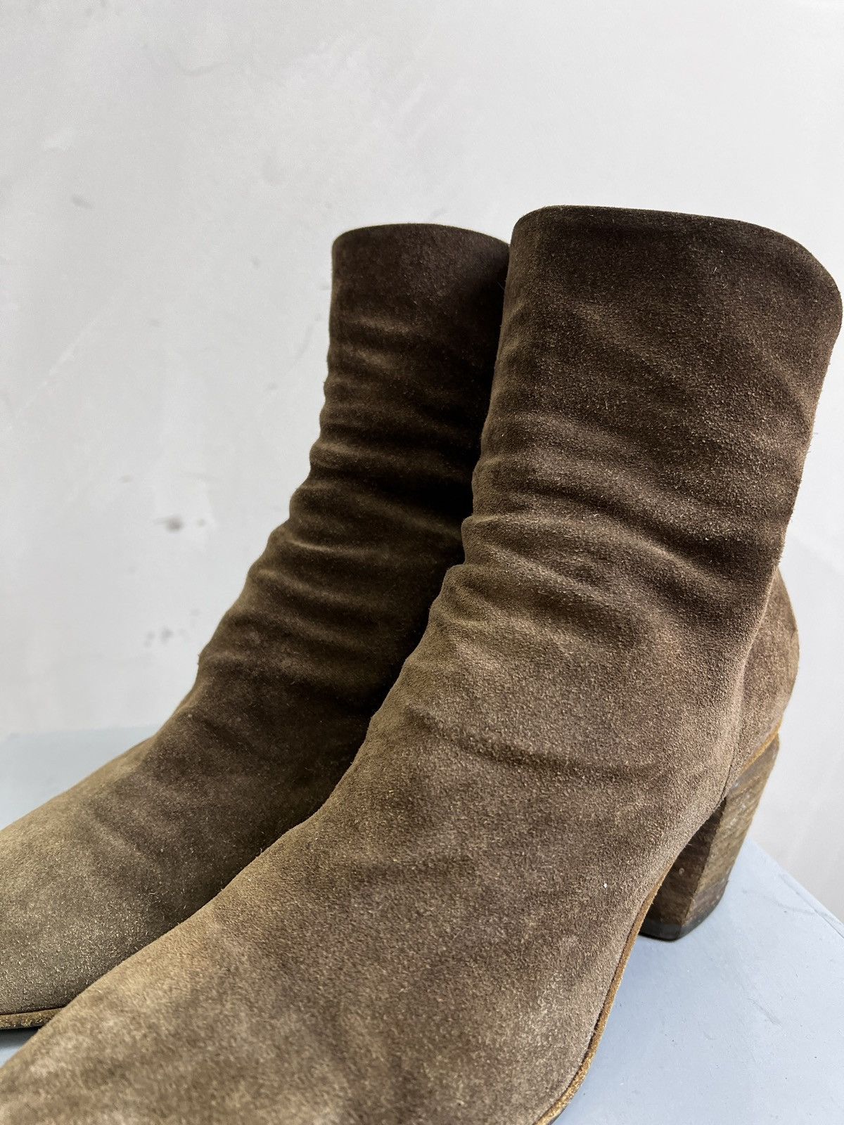 Other Suede leather OFFICEINE CREATIVE AVANT GARDE BOOTS HEEL Size US 9 / IT 39 - 2 Thumbnail
