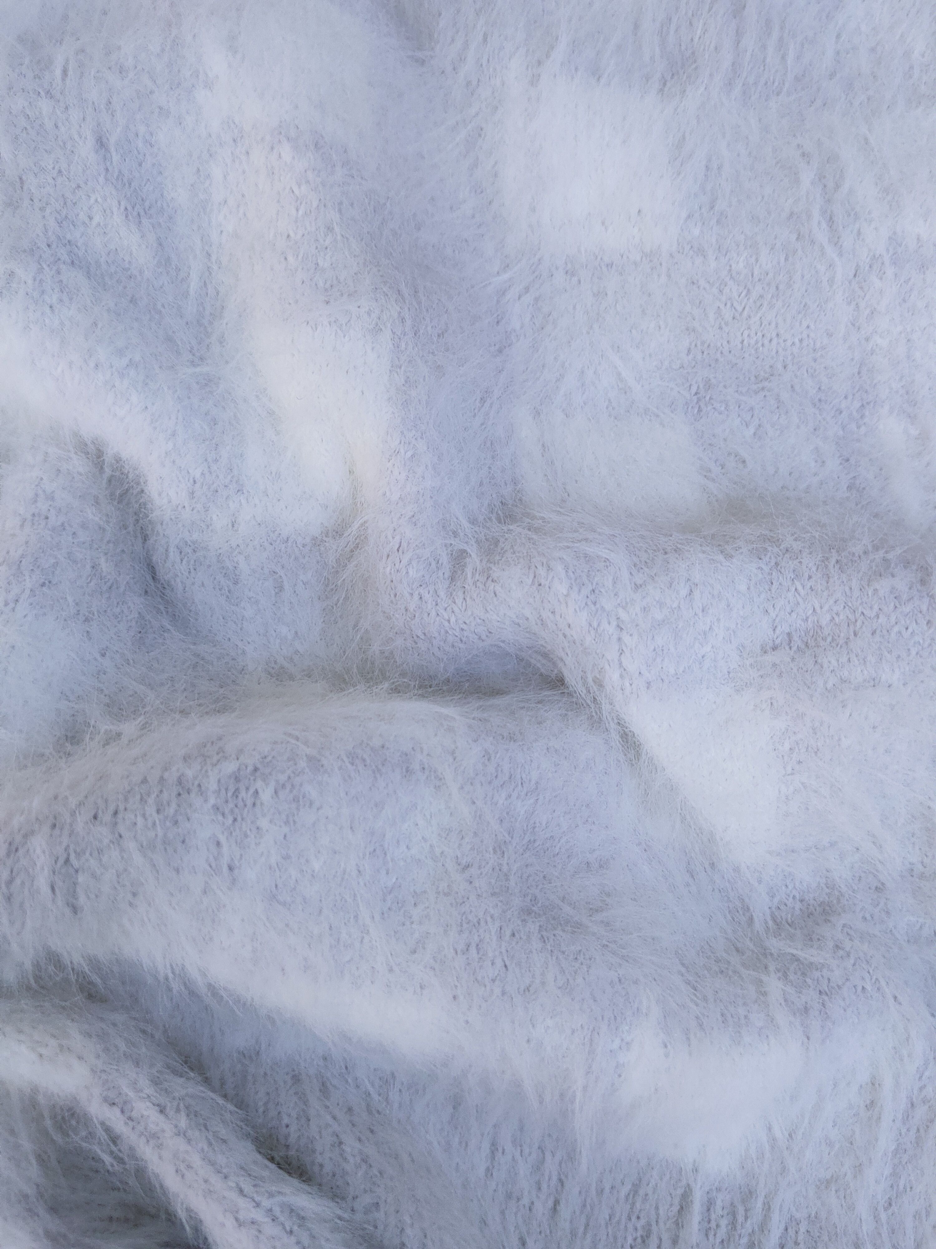 Homespun Knitwear × Japanese Brand × Vintage Archives Light Purple Shag Shaggy Fur Mohair Knitwear #S1997 Size M / US 6-8 / IT 42-44 - 10 Thumbnail