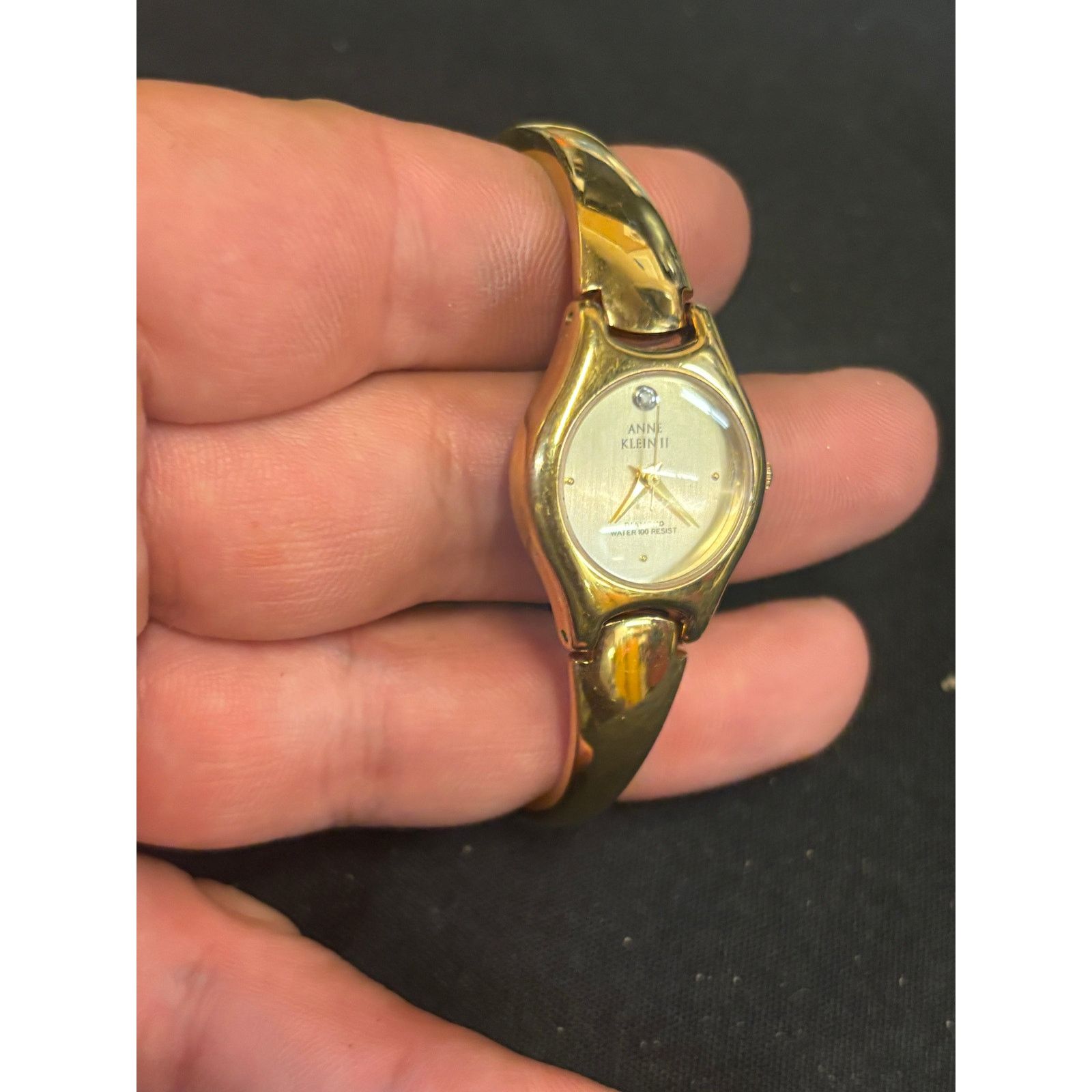 Anne Klein Anne Klein Gold Tone Women’s Watch! New Battery! Size ONE SIZE - 2 Thumbnail