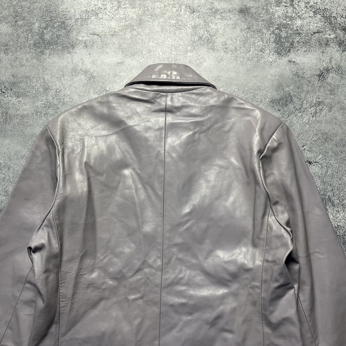 Vera Pelle Vintage Vera Pelle Leather Biker Jacket Designer Y2K Italy Size M / US 6-8 / IT 42-44 - 13 Thumbnail