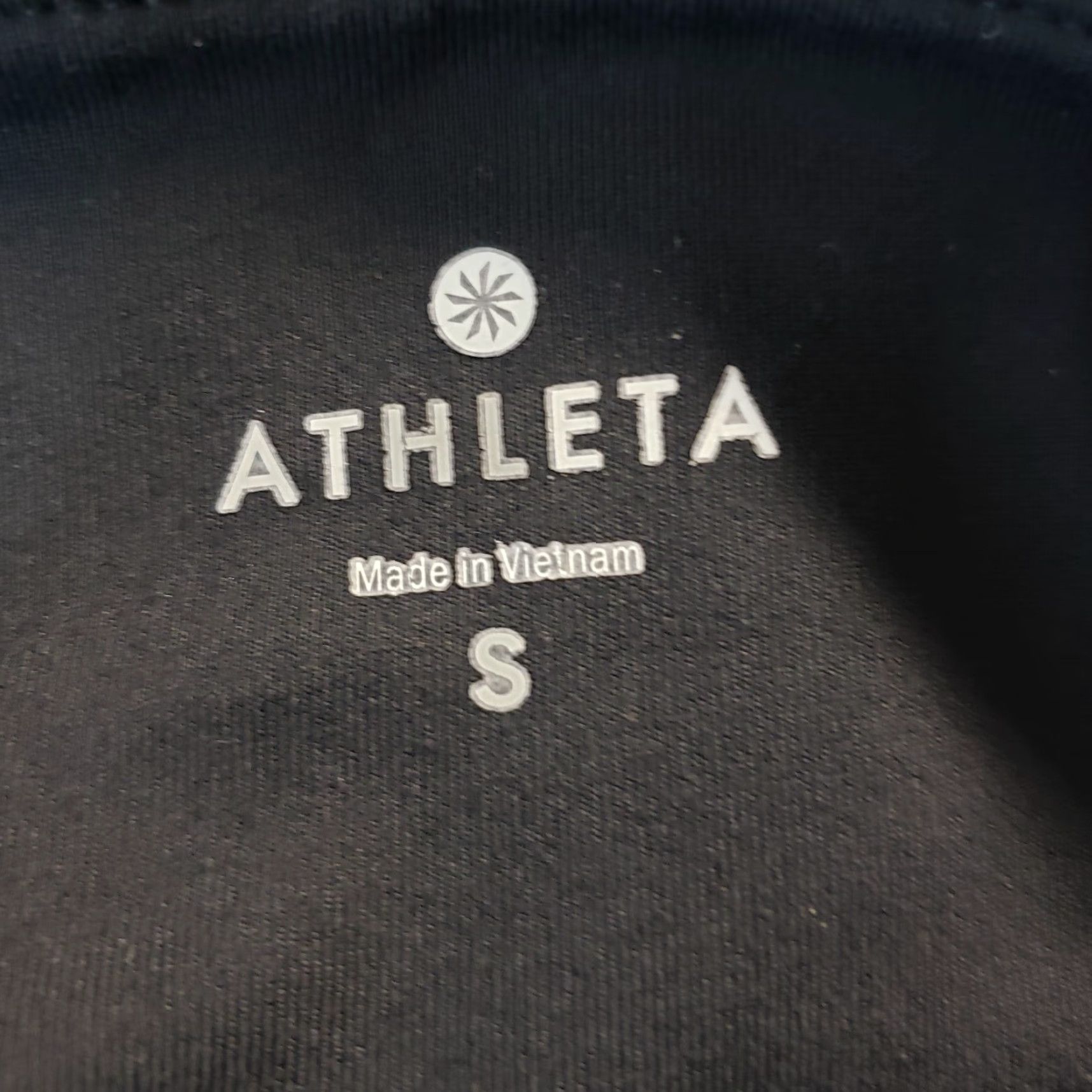 Athleta Athleta Womens Ponte Luxe Leggings Sz Small Black Faux Leather Zip Pockets Size 28" / US 6 / IT 42 - 7 Thumbnail