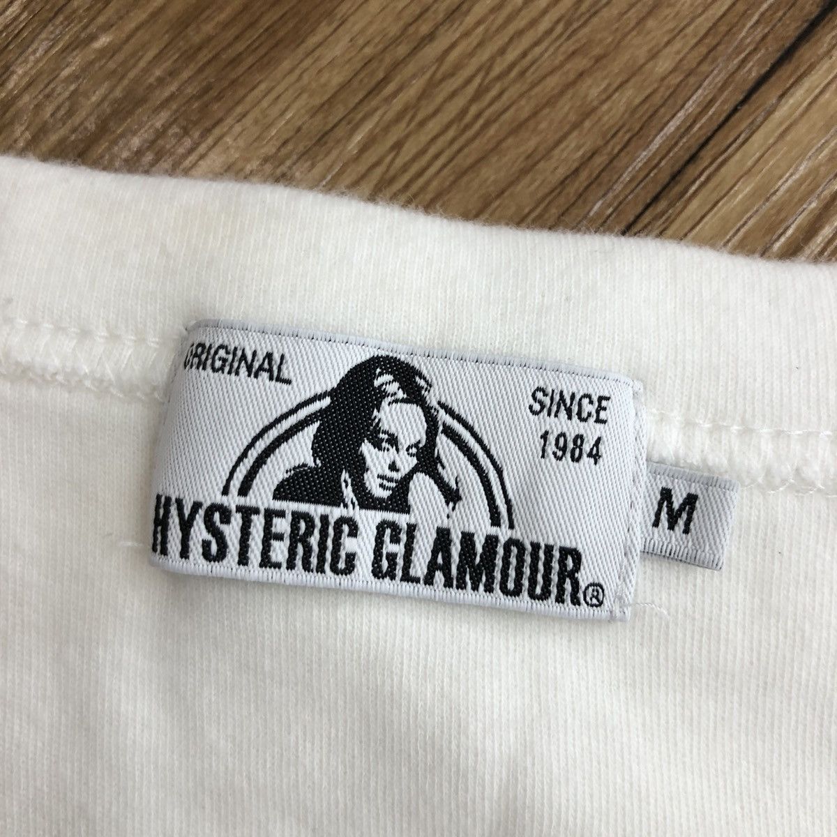 Hysteric Glamour Vintage HYSTERIC GLAMOUR Tee Big Logo Card Hysteric Club Size US M / EU 48-50 / 2 - 4 Thumbnail