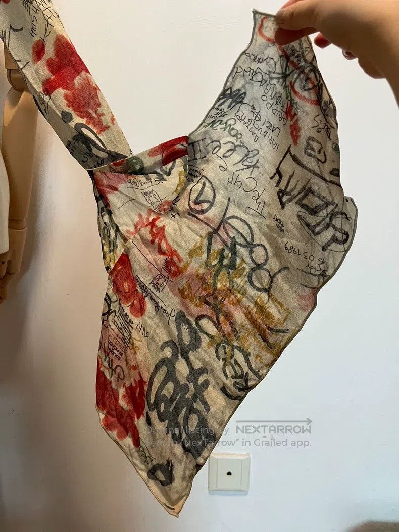Vintage vintage Graffiti Tulle Top Shirt Size US S / EU 44-46 / 1 - 3 Thumbnail