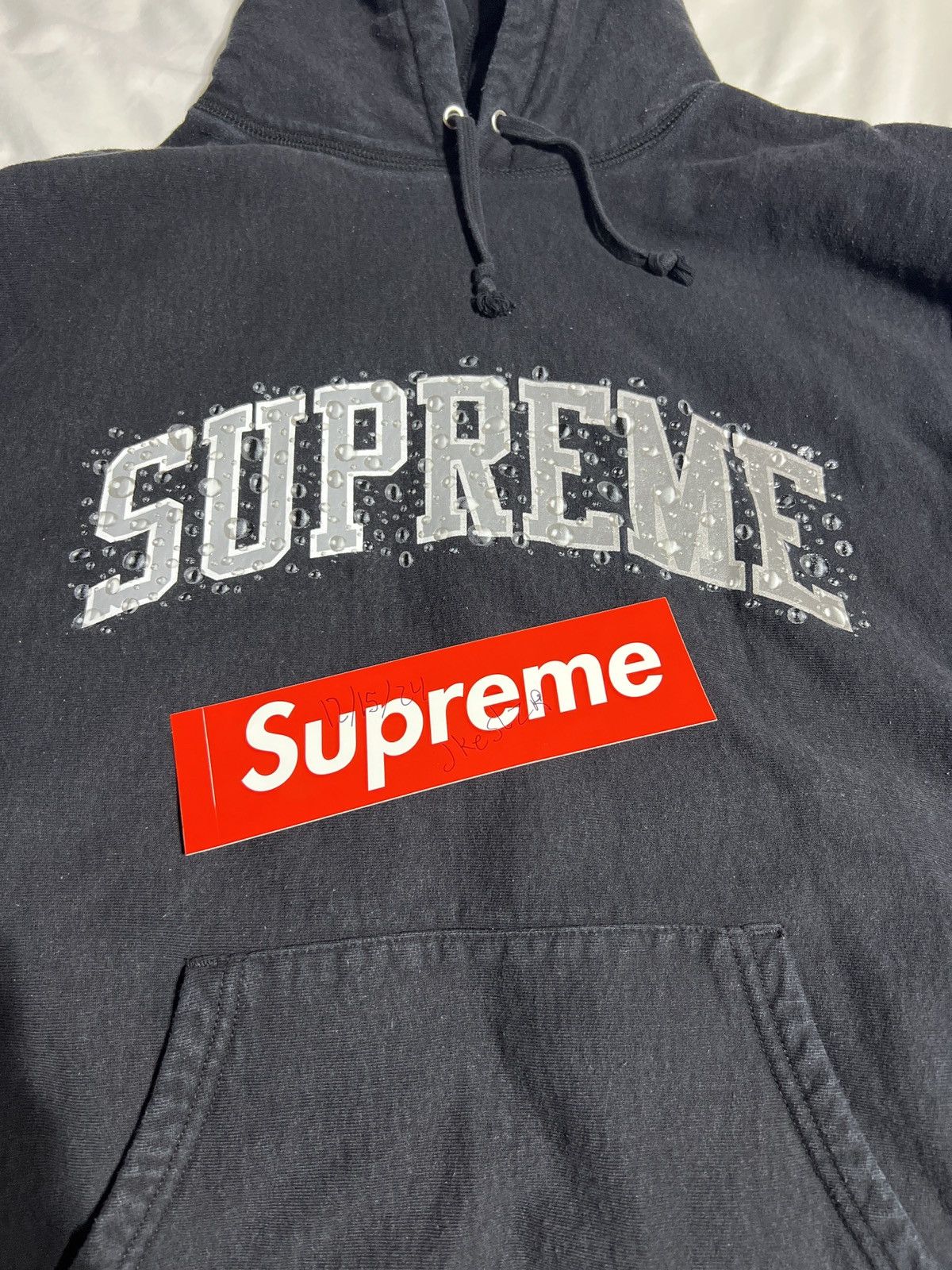 Supreme Supreme water arc hoodie Size US XL / EU 56 / 4 - 7 Thumbnail